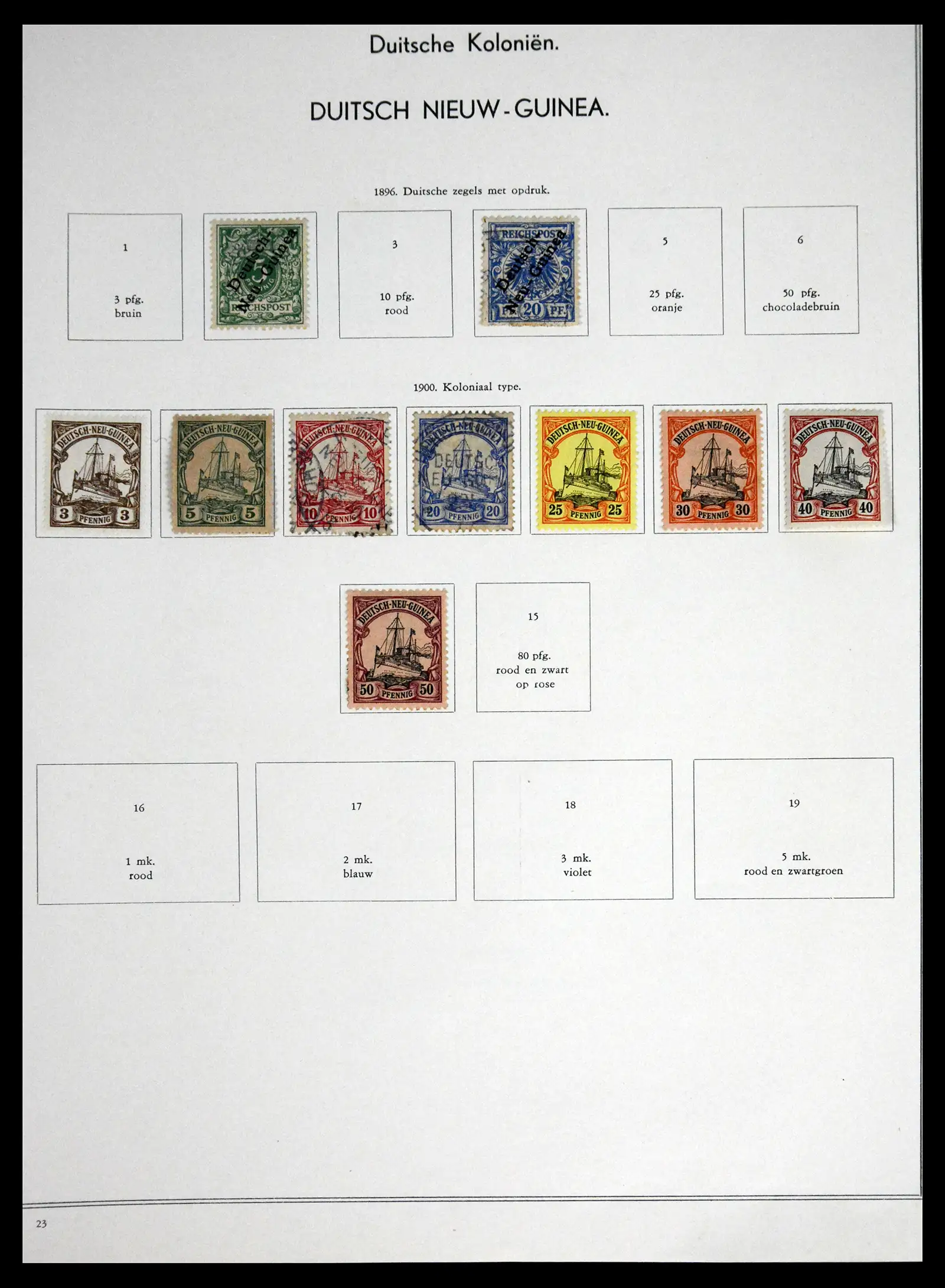 41715 0089 - Postzegelverzameling 41715 Duitsland 1850-1921.