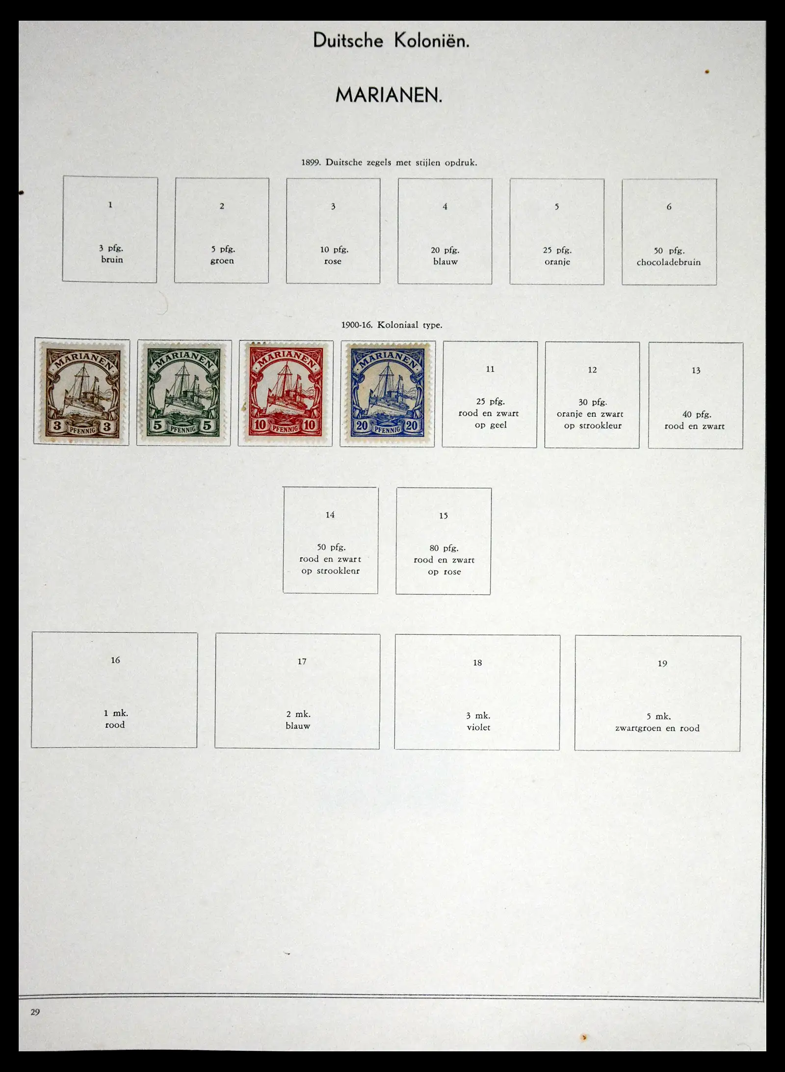 41715 0100 - Postzegelverzameling 41715 Duitsland 1850-1921.