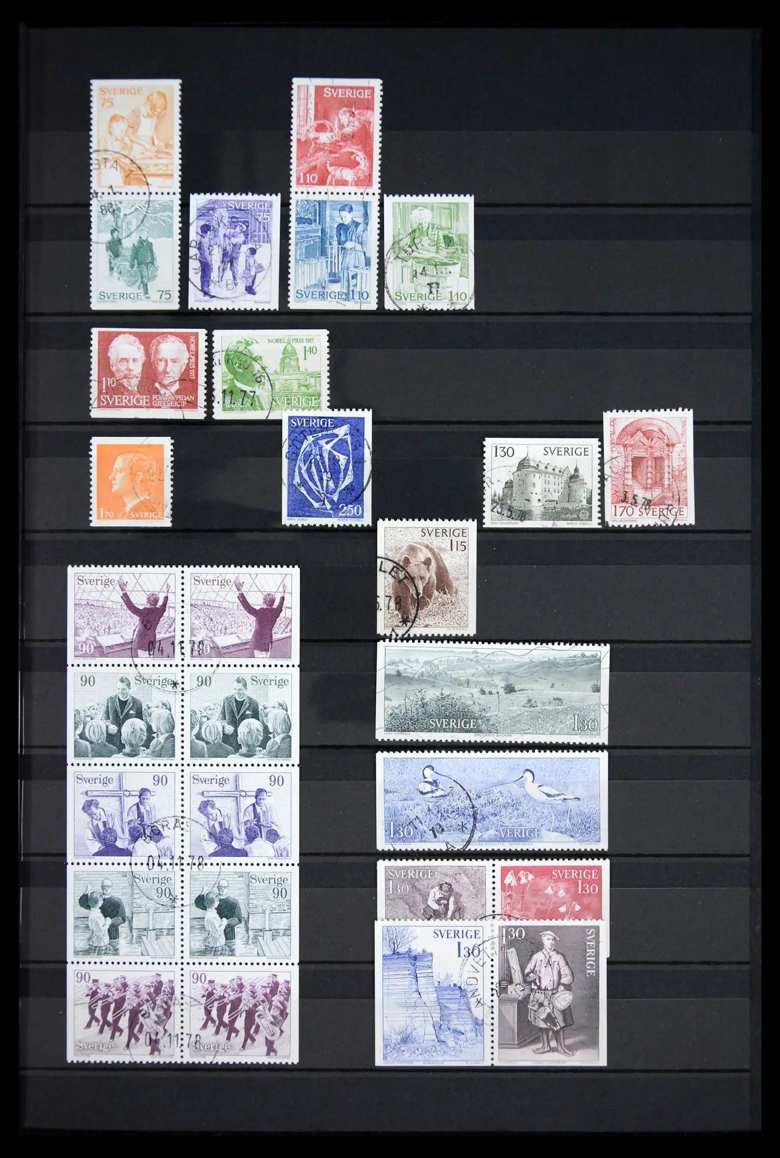 41717 0053 - Postzegelverzameling 41717 Zweden 1855-2015.