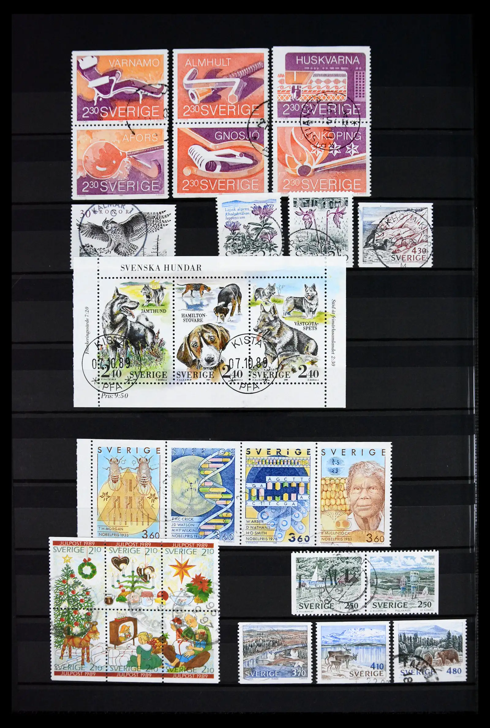 41717 0072 - Postzegelverzameling 41717 Zweden 1855-2015.