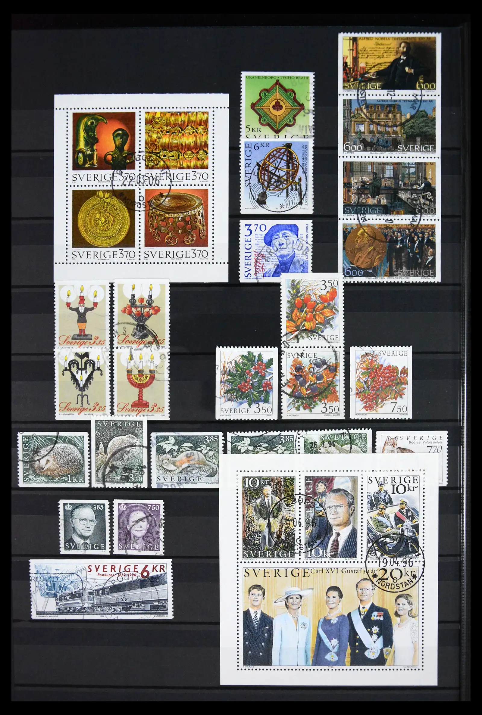 41717 0084 - Postzegelverzameling 41717 Zweden 1855-2015.