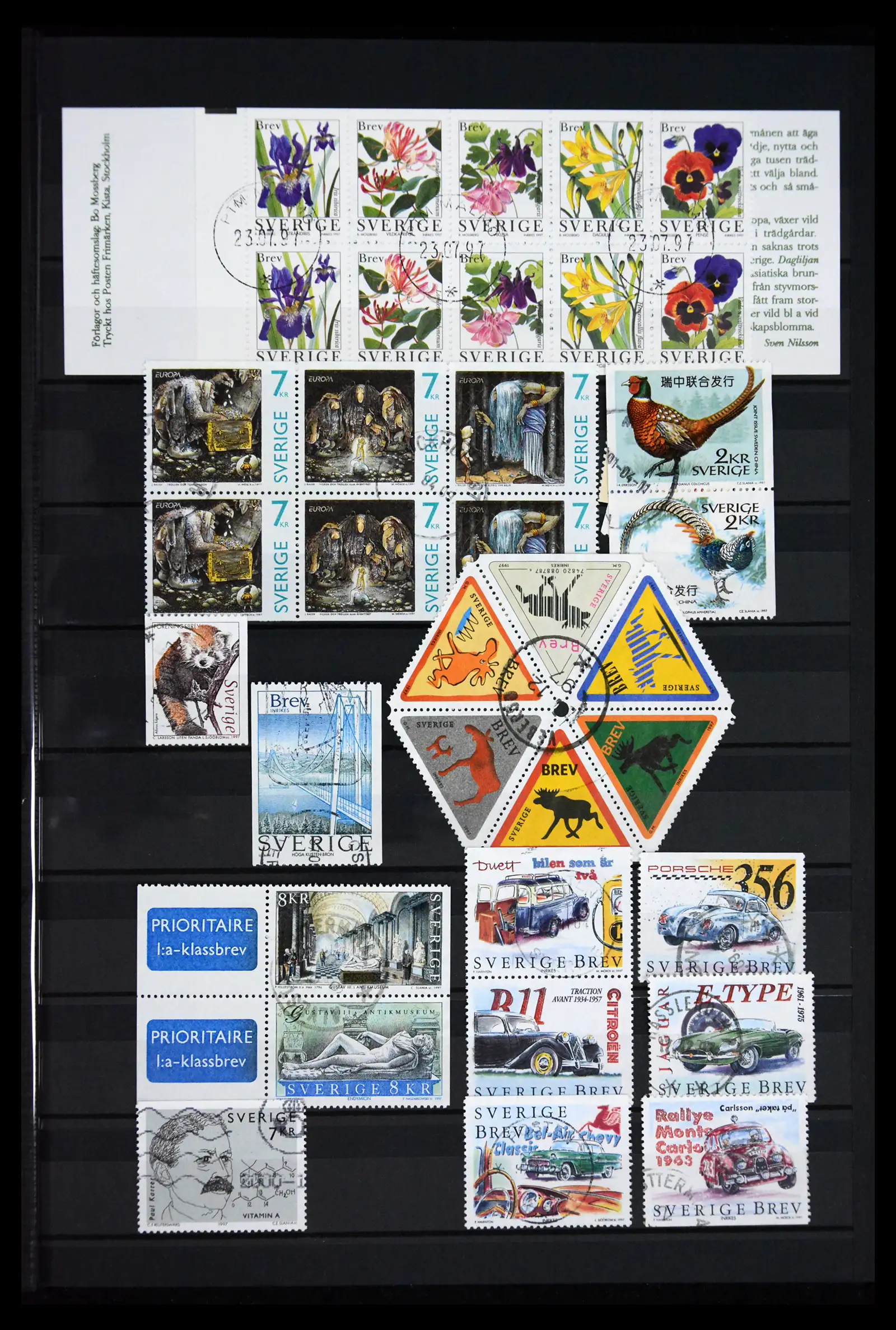 41717 0087 - Postzegelverzameling 41717 Zweden 1855-2015.