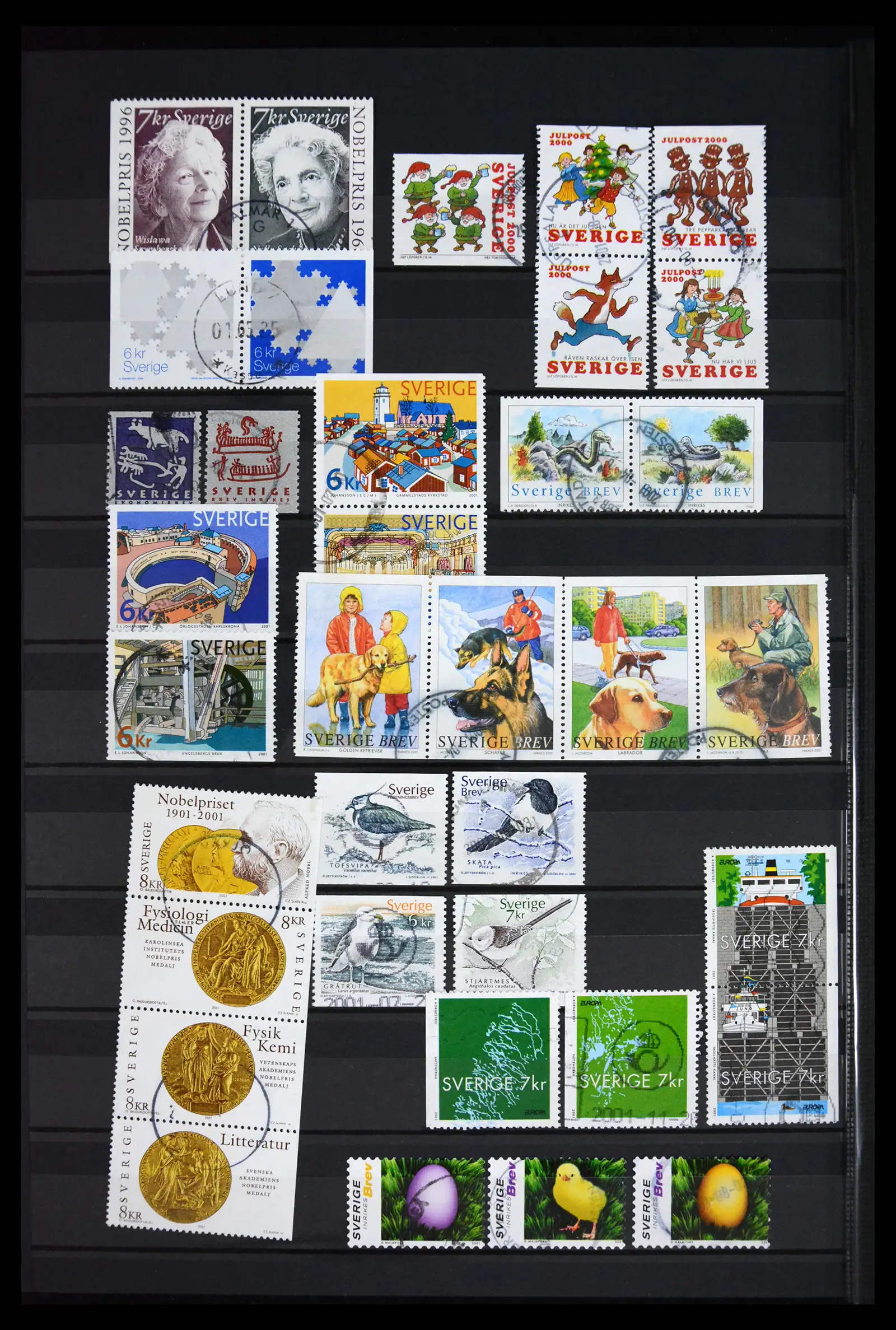 41717 0094 - Postzegelverzameling 41717 Zweden 1855-2015.