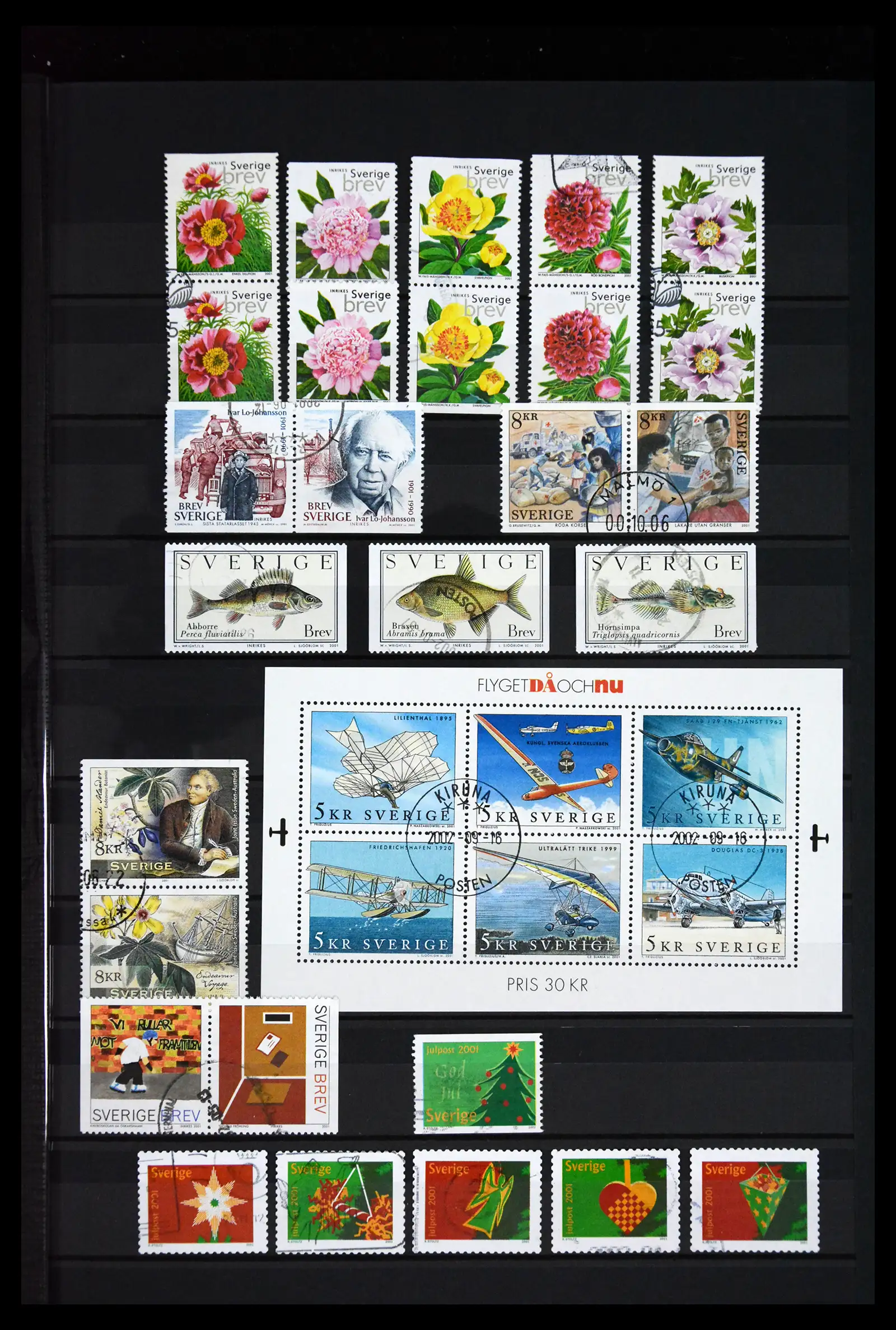 41717 0095 - Postzegelverzameling 41717 Zweden 1855-2015.