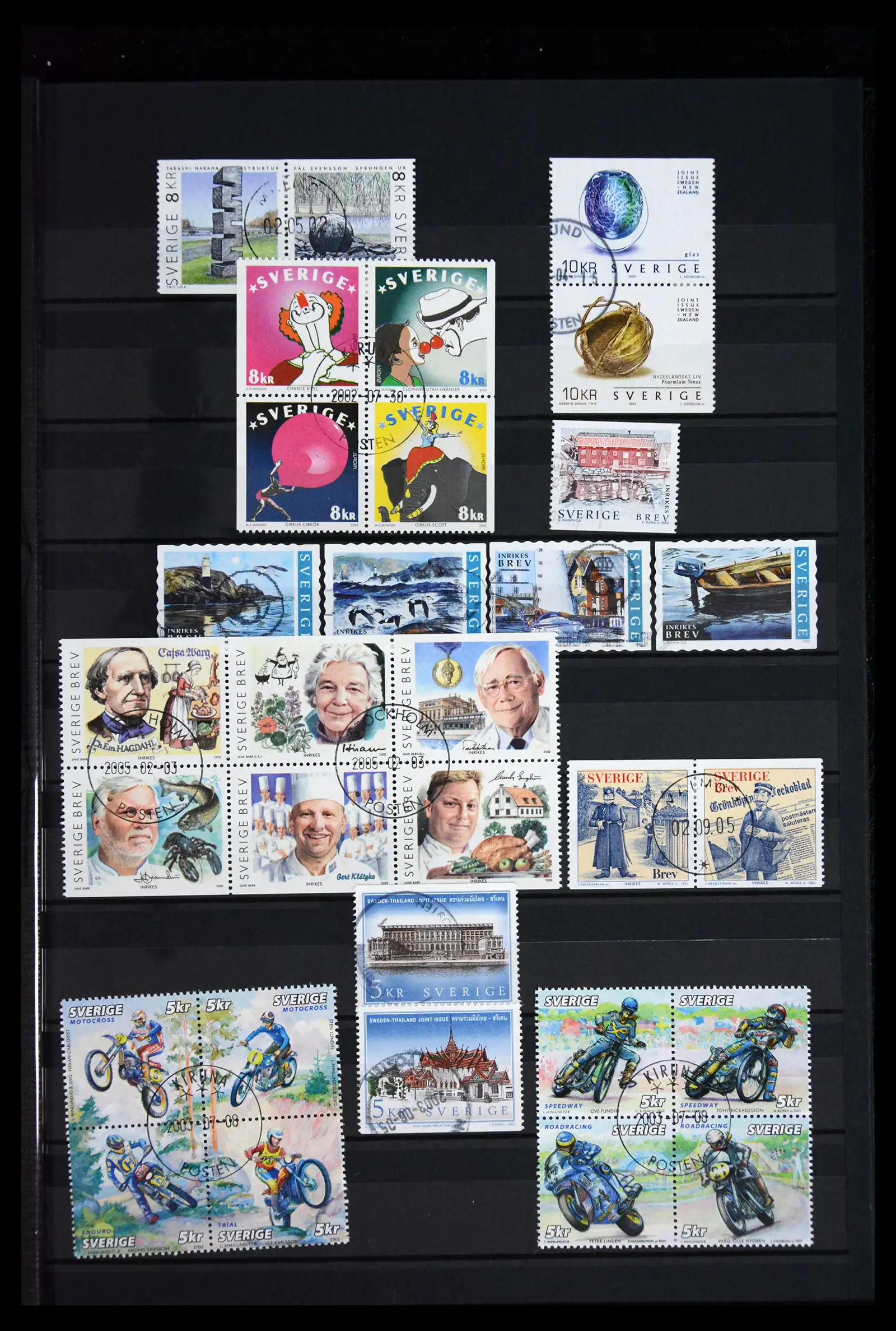 41717 0097 - Postzegelverzameling 41717 Zweden 1855-2015.