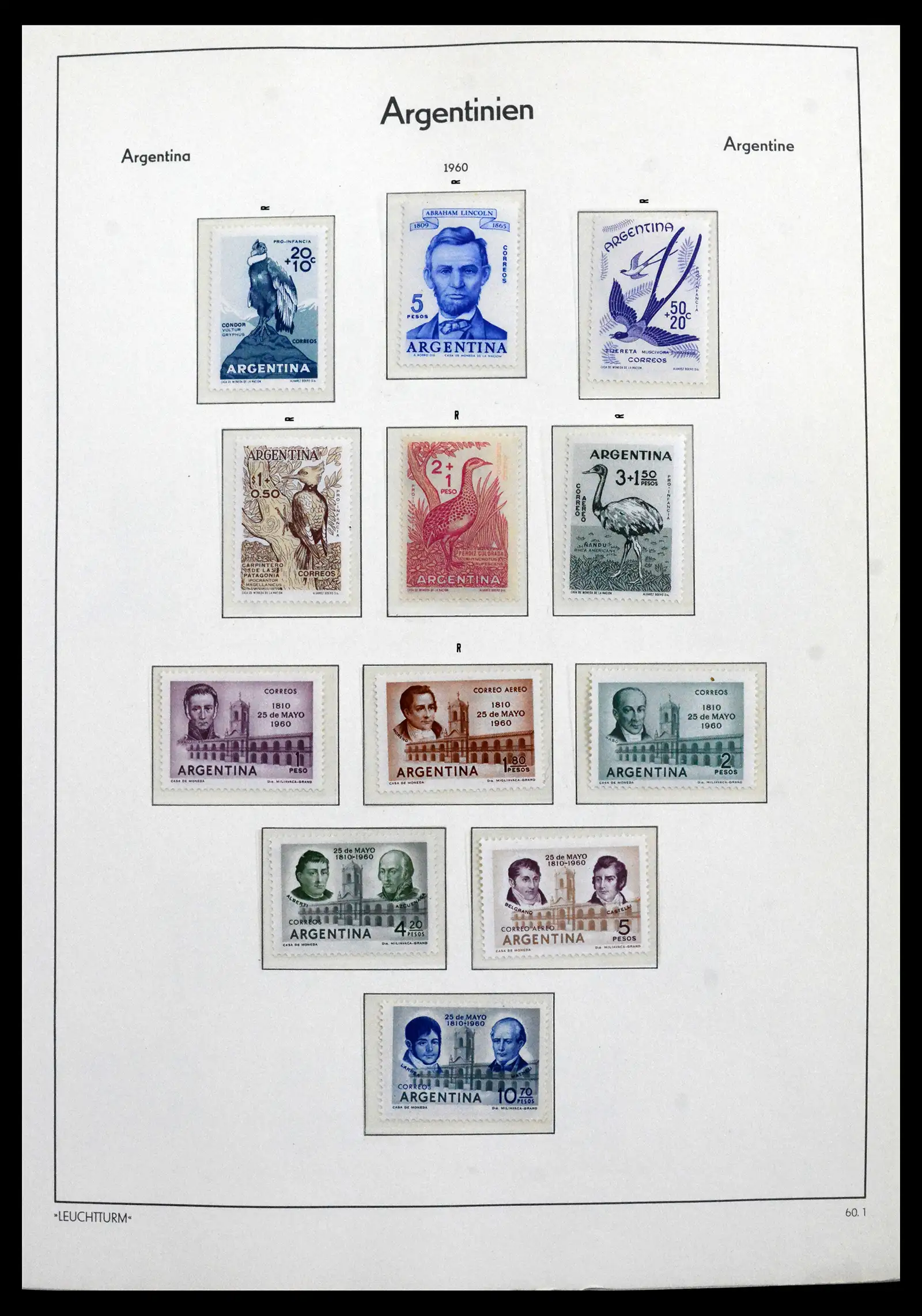 41718 0001 - Stamp collection 41718 Argentina 1935-1983.