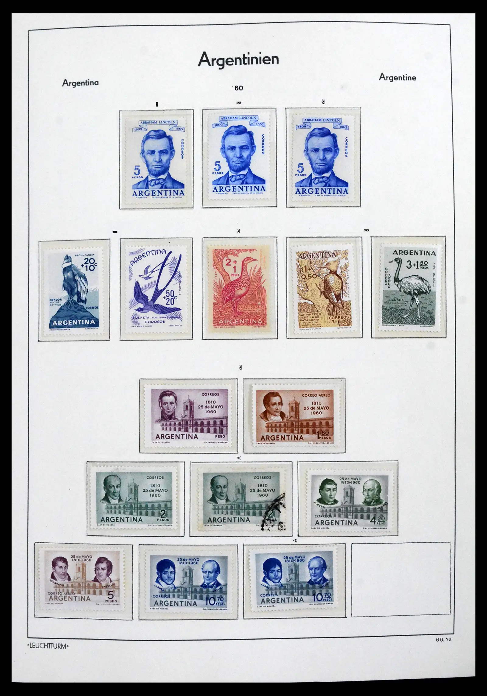 41718 0002 - Stamp collection 41718 Argentina 1935-1983.