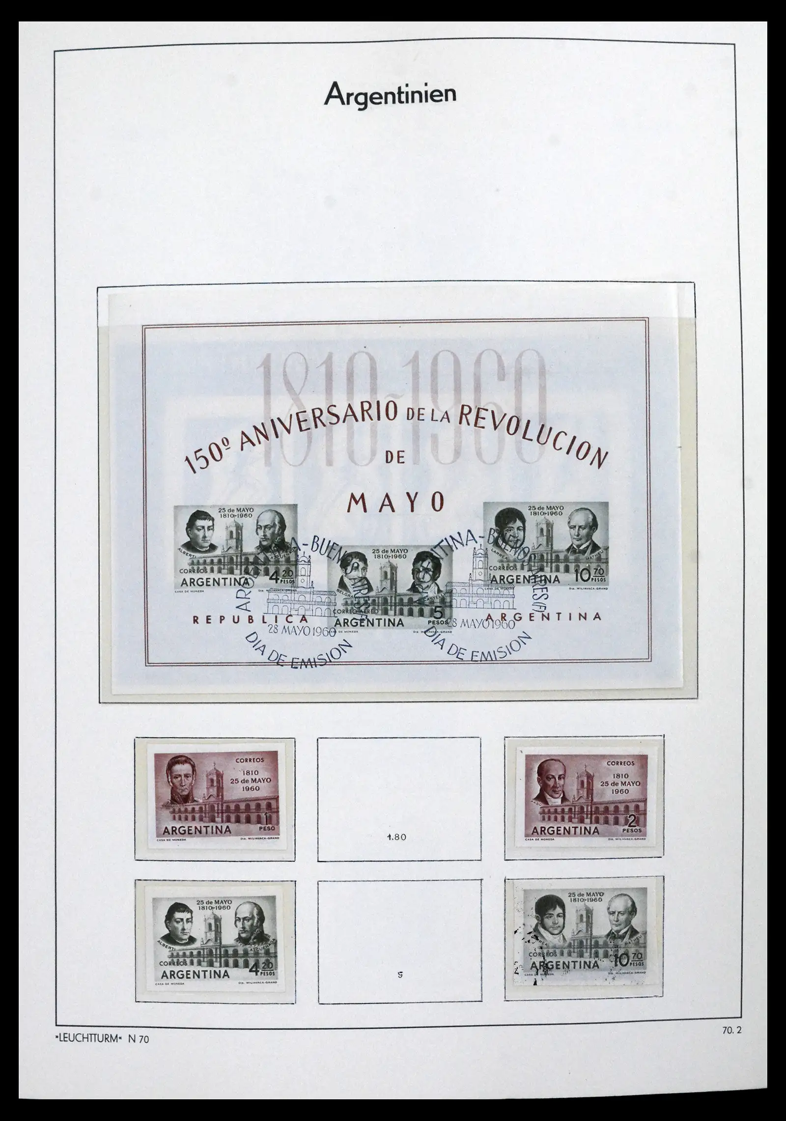 41718 0005 - Stamp collection 41718 Argentina 1935-1983.