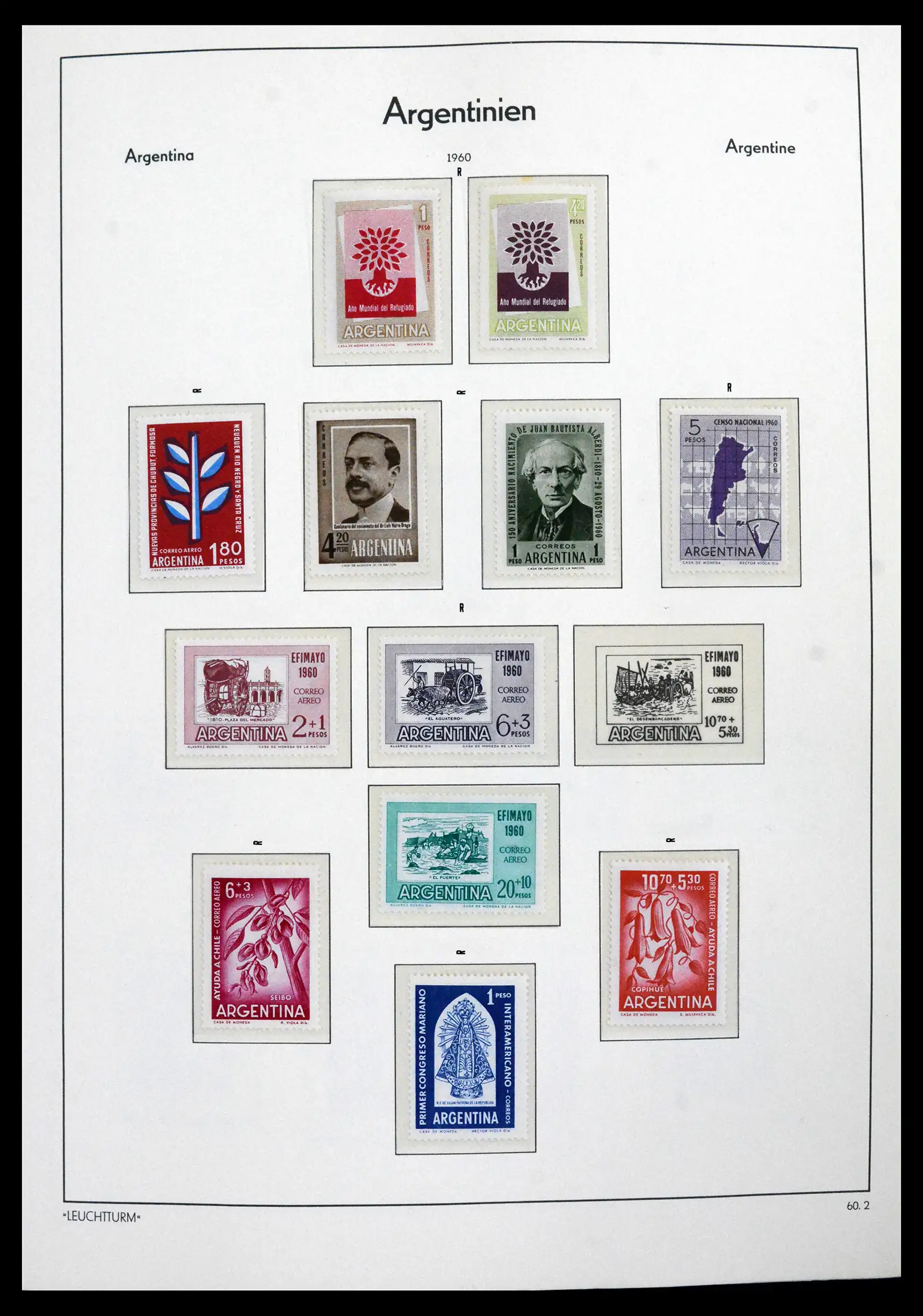 41718 0006 - Stamp collection 41718 Argentina 1935-1983.