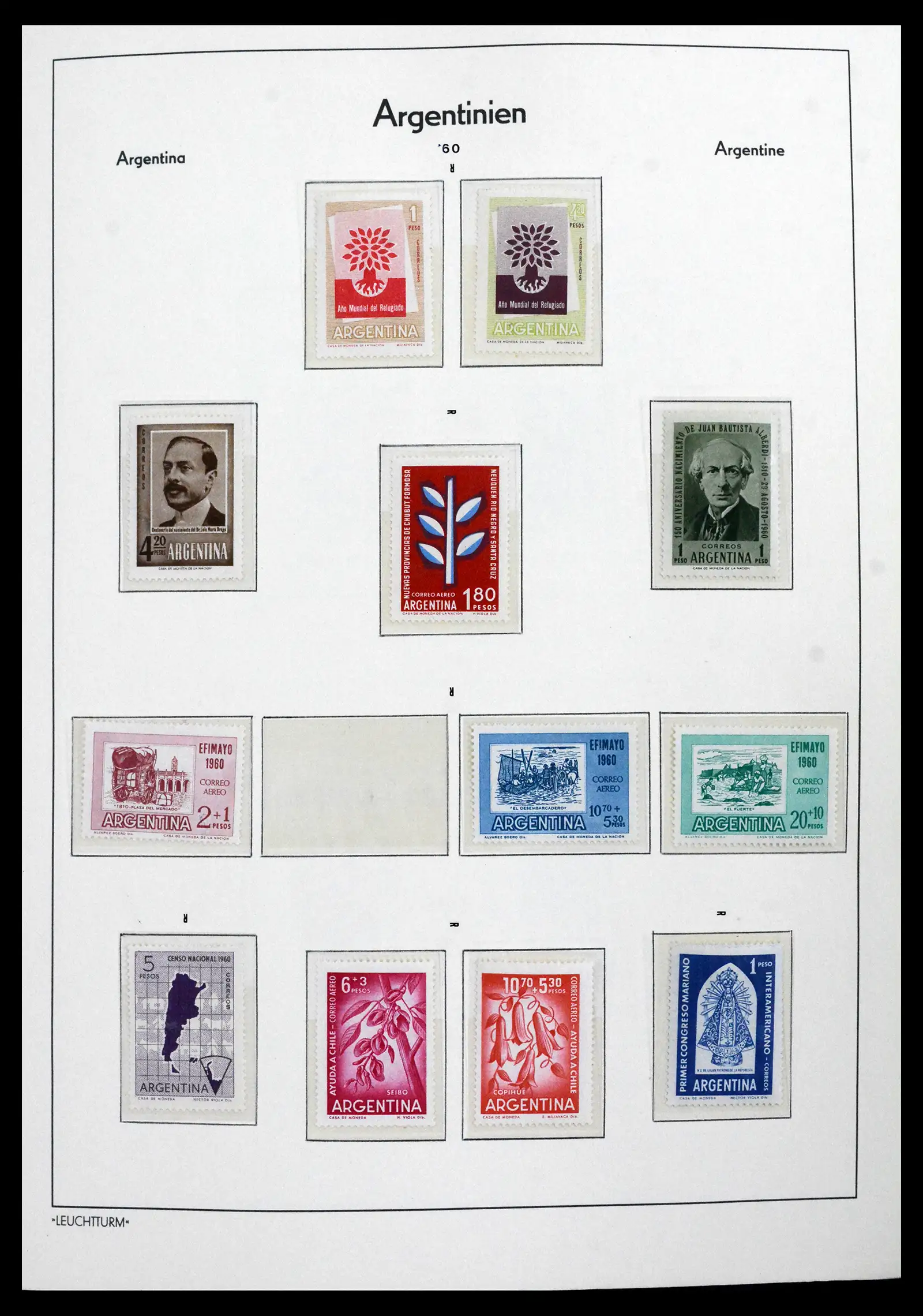 41718 0007 - Stamp collection 41718 Argentina 1935-1983.