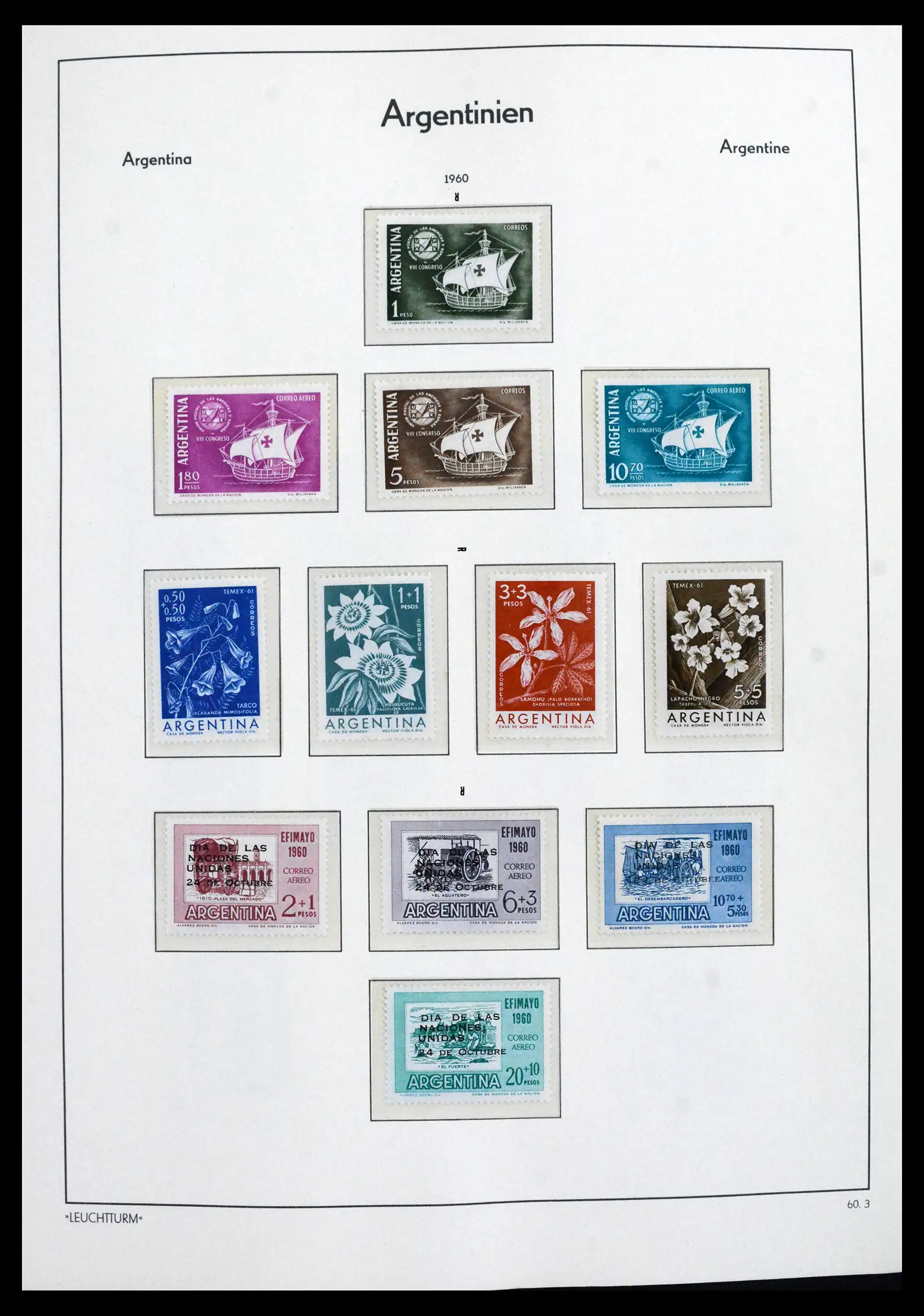 41718 0011 - Stamp collection 41718 Argentina 1935-1983.