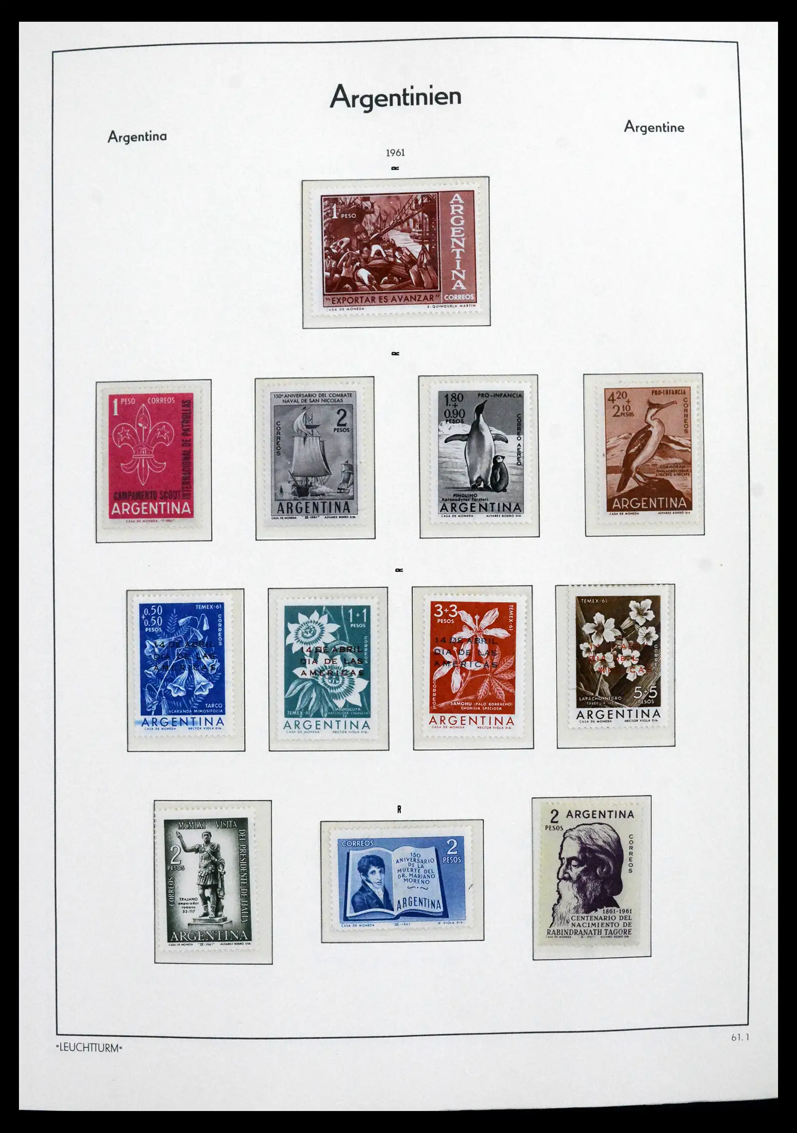 41718 0012 - Stamp collection 41718 Argentina 1935-1983.