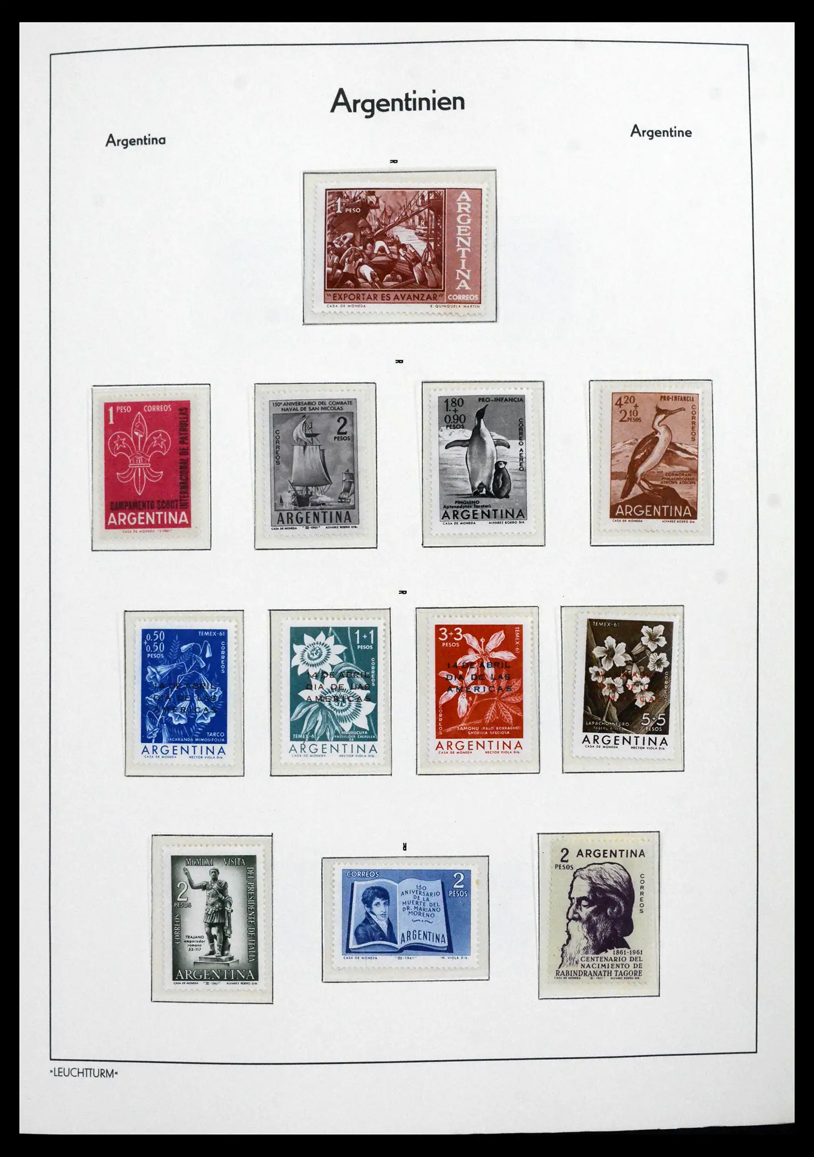 41718 0013 - Stamp collection 41718 Argentina 1935-1983.