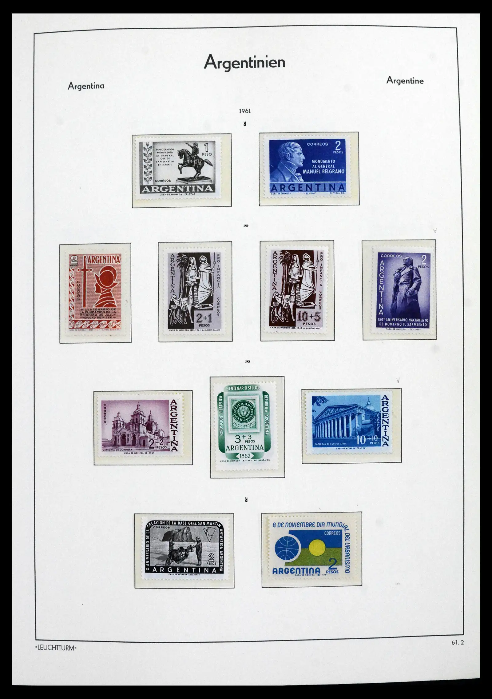 41718 0014 - Stamp collection 41718 Argentina 1935-1983.