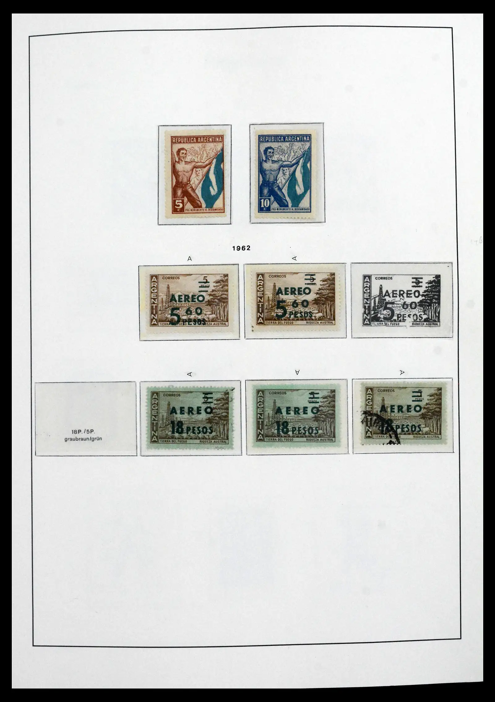 41718 0017 - Stamp collection 41718 Argentina 1935-1983.