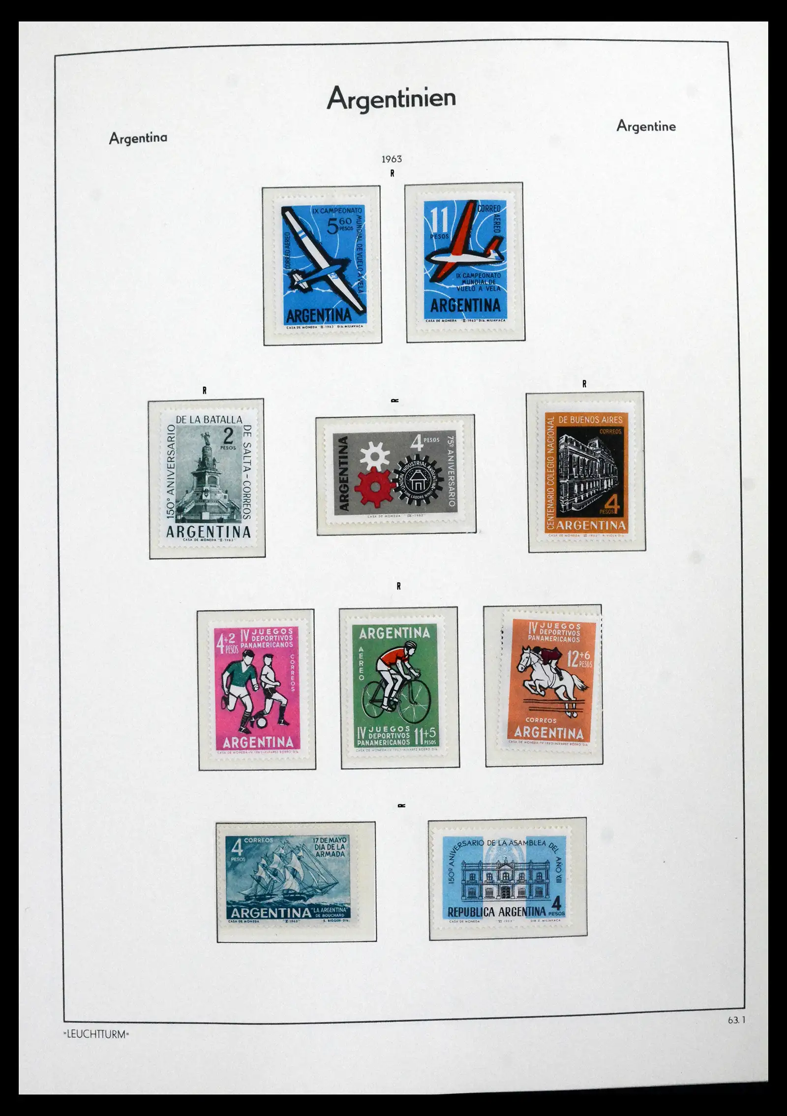 41718 0020 - Stamp collection 41718 Argentina 1935-1983.