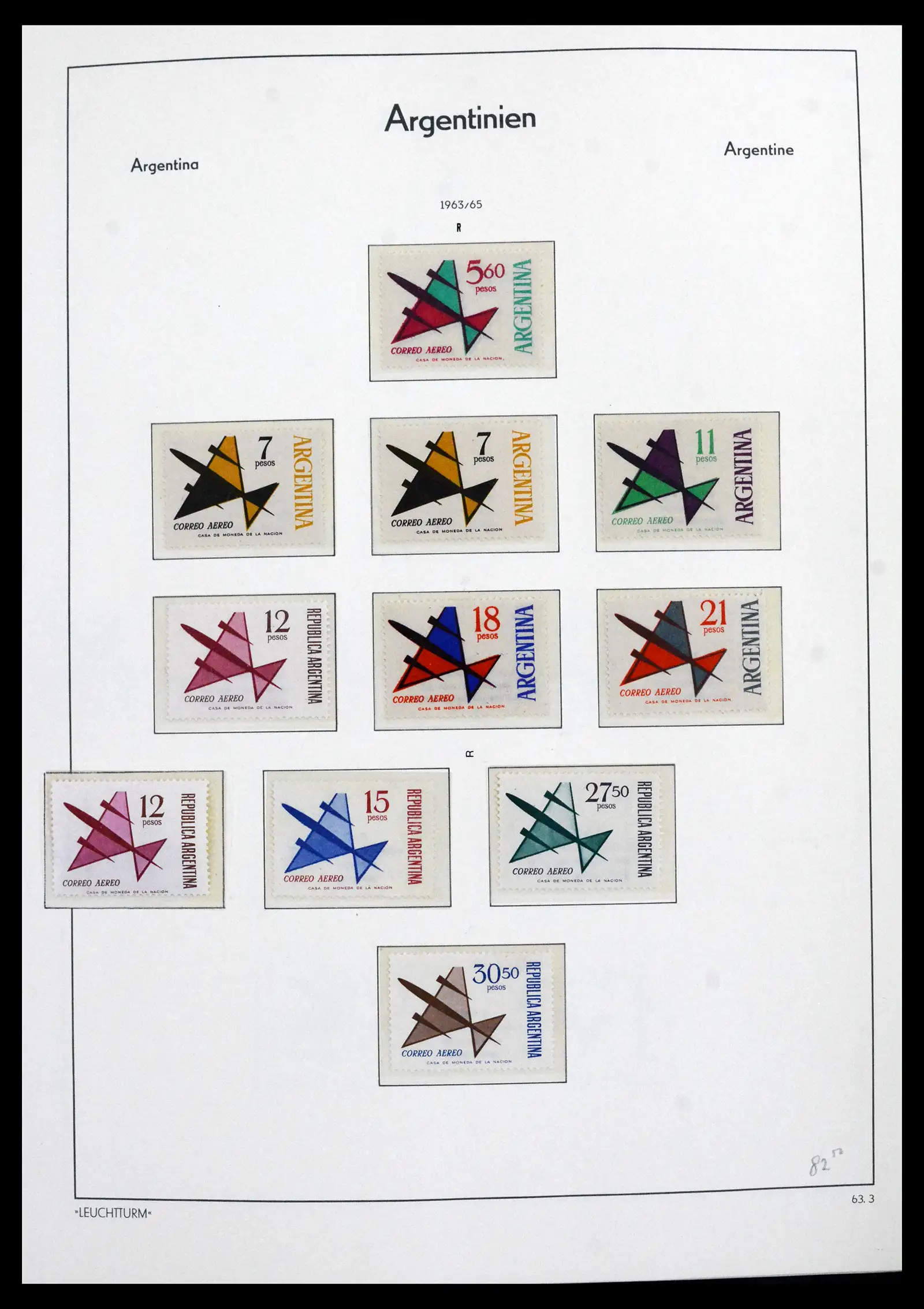 41718 0024 - Stamp collection 41718 Argentina 1935-1983.