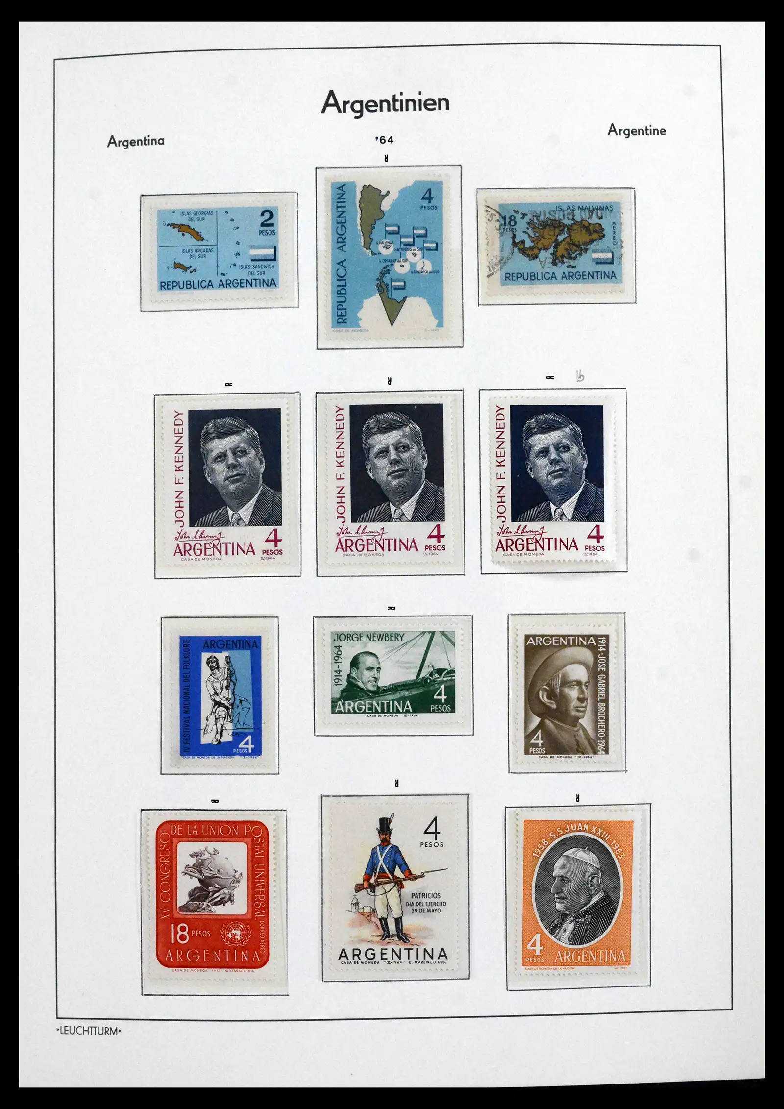 41718 0027 - Stamp collection 41718 Argentina 1935-1983.