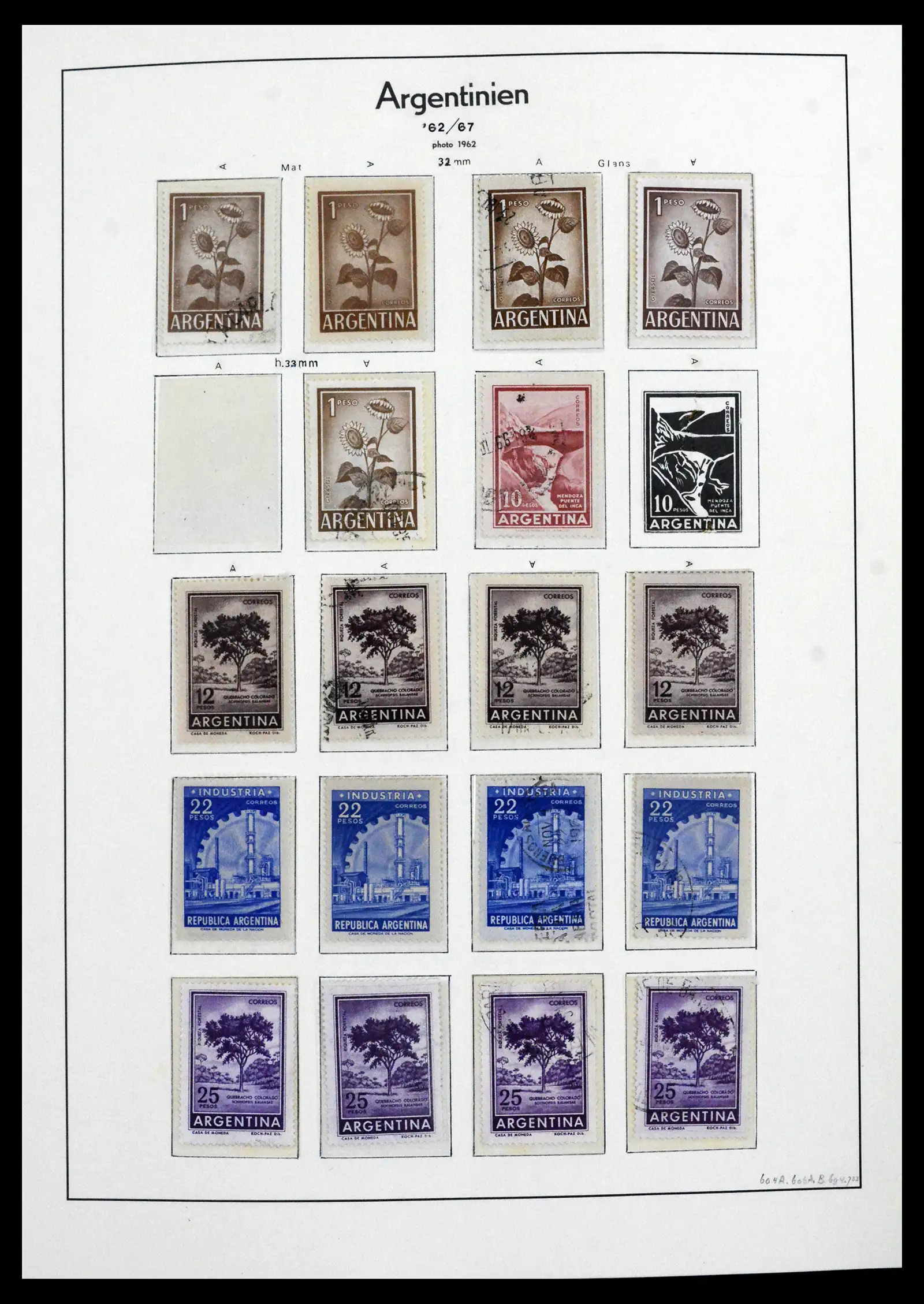 41718 0030 - Stamp collection 41718 Argentina 1935-1983.