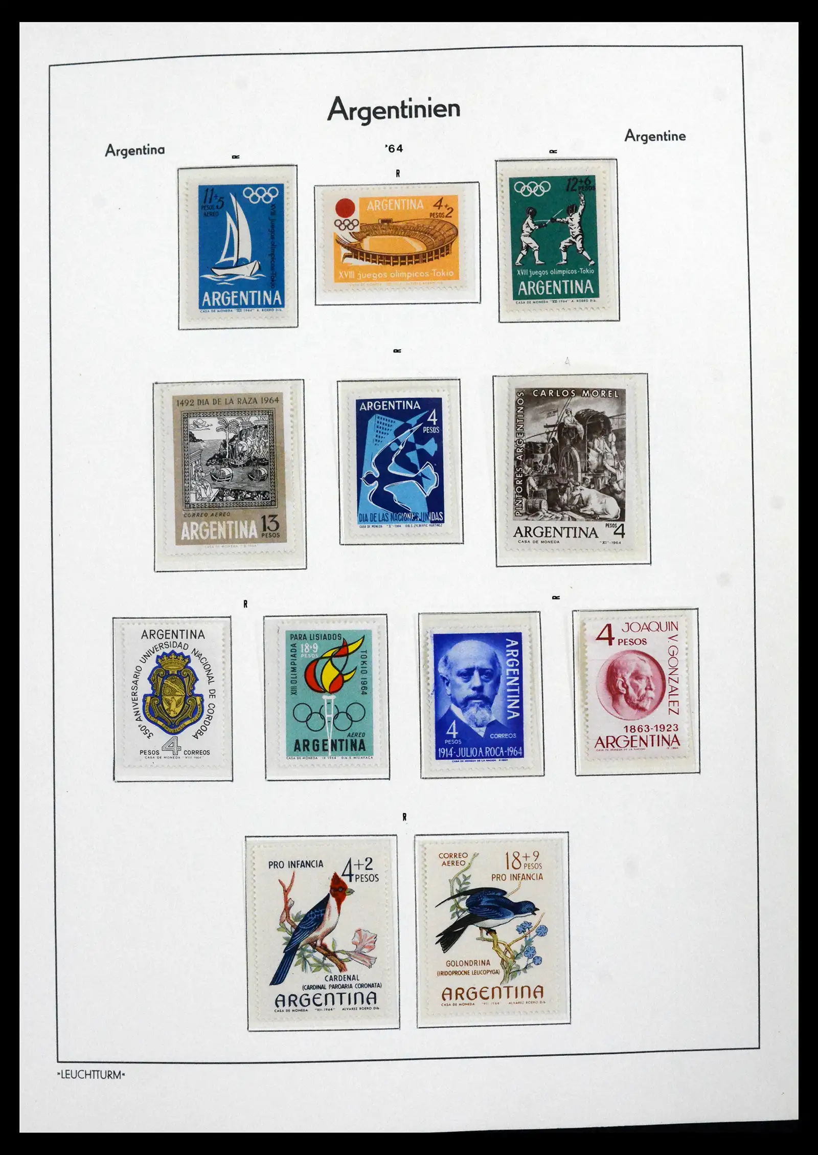 41718 0033 - Stamp collection 41718 Argentina 1935-1983.