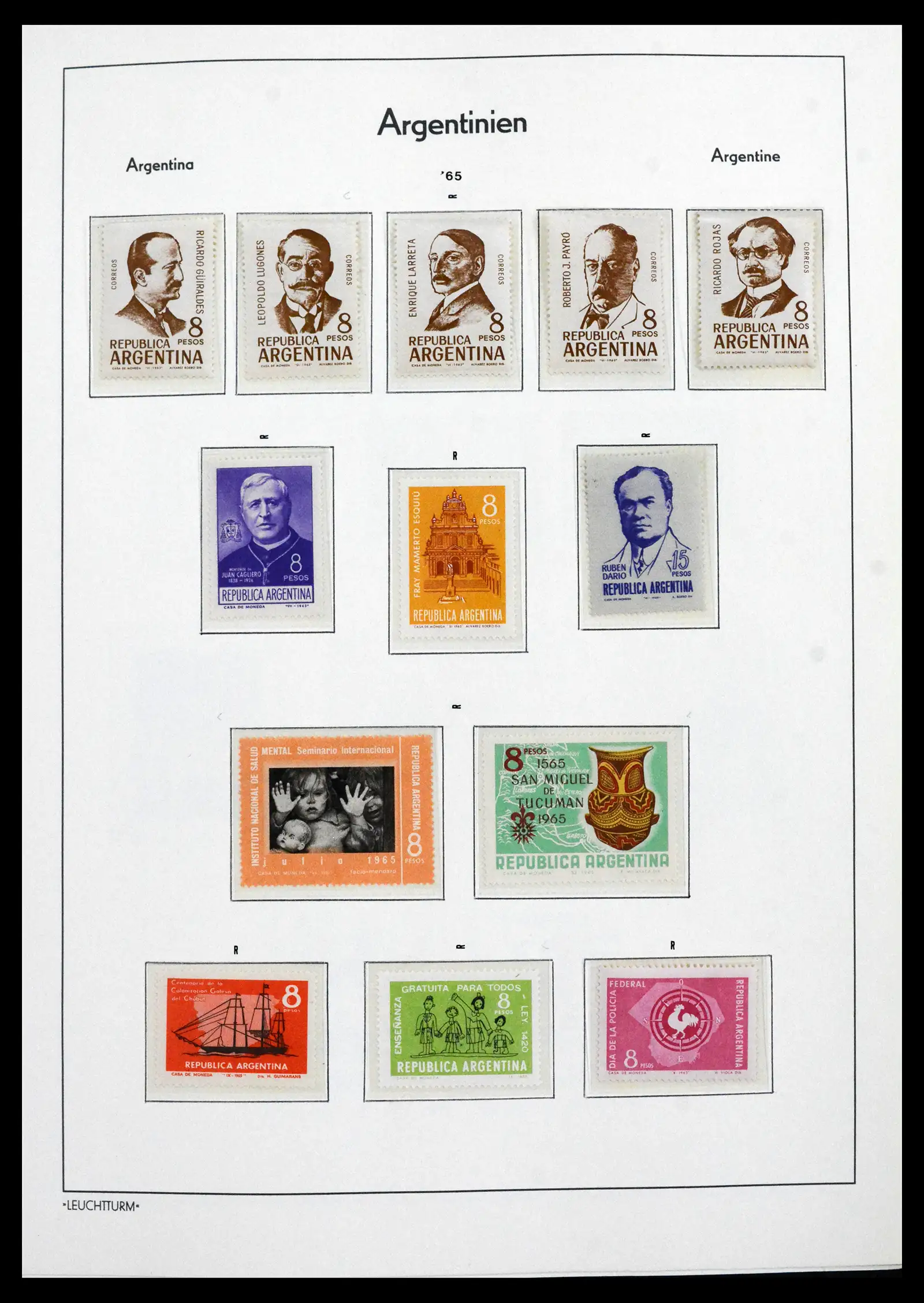 41718 0038 - Stamp collection 41718 Argentina 1935-1983.