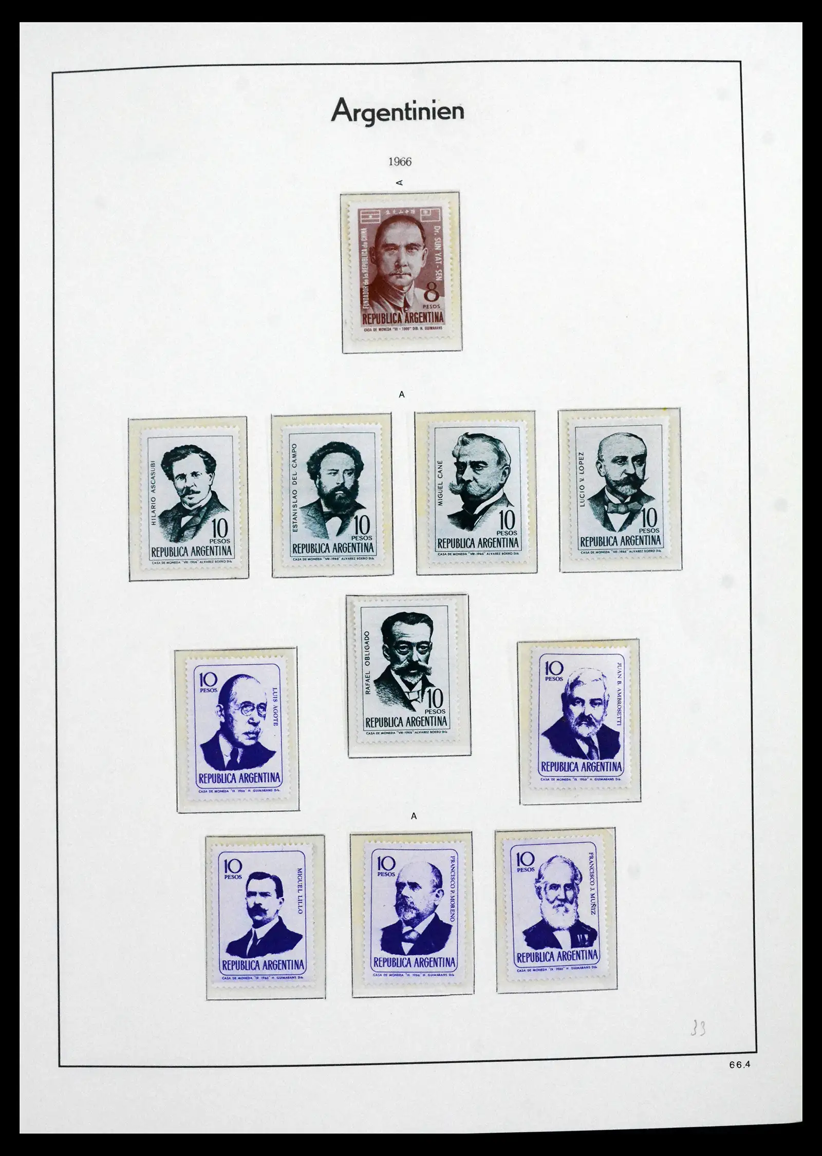 41718 0044 - Stamp collection 41718 Argentina 1935-1983.