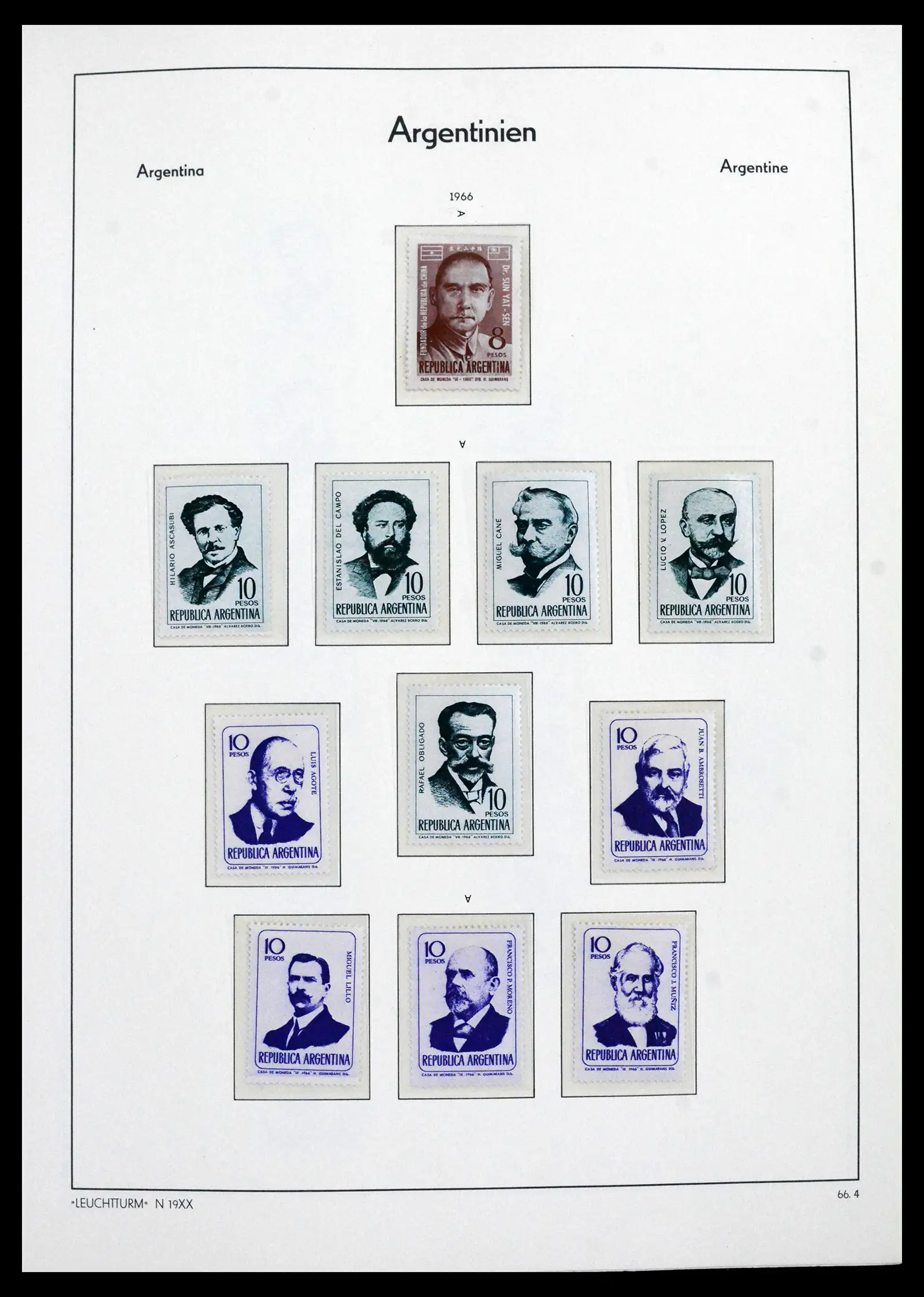 41718 0045 - Stamp collection 41718 Argentina 1935-1983.