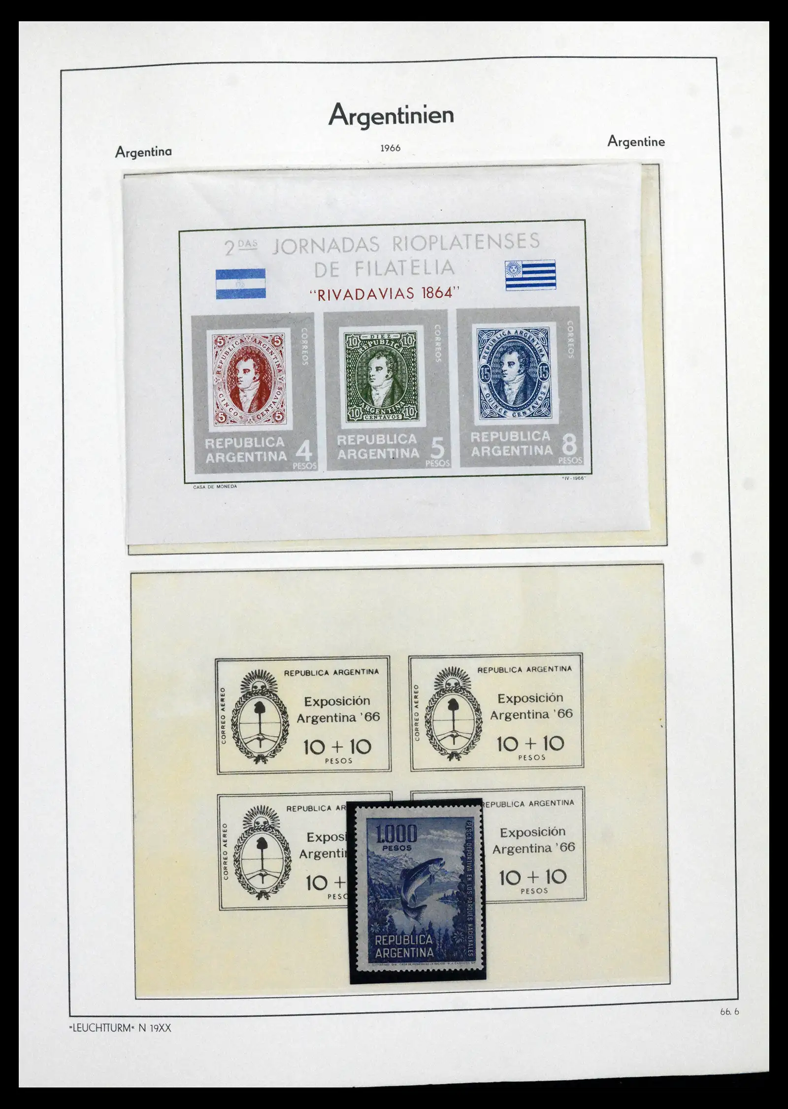 41718 0050 - Stamp collection 41718 Argentina 1935-1983.