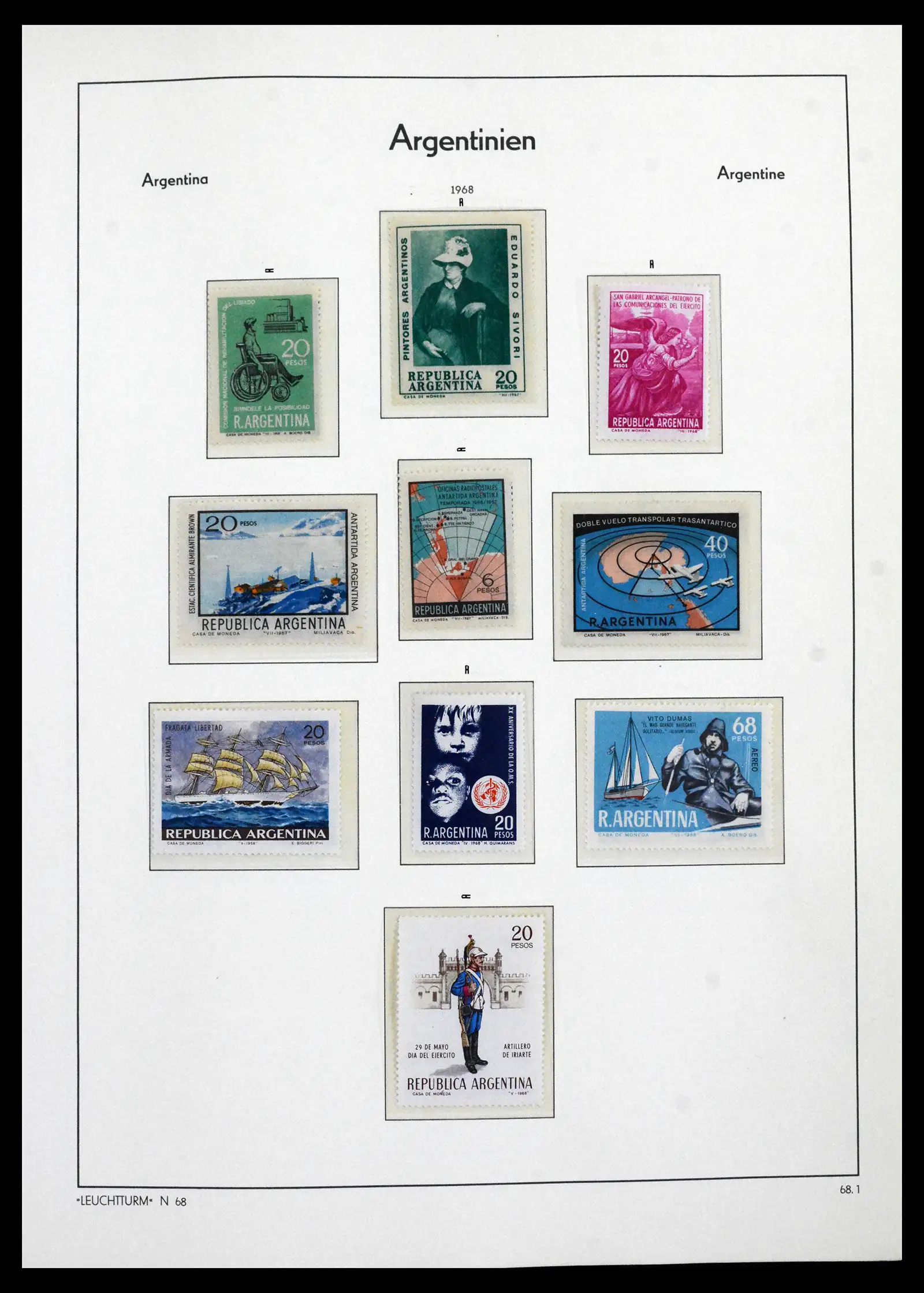 41718 0057 - Stamp collection 41718 Argentina 1935-1983.