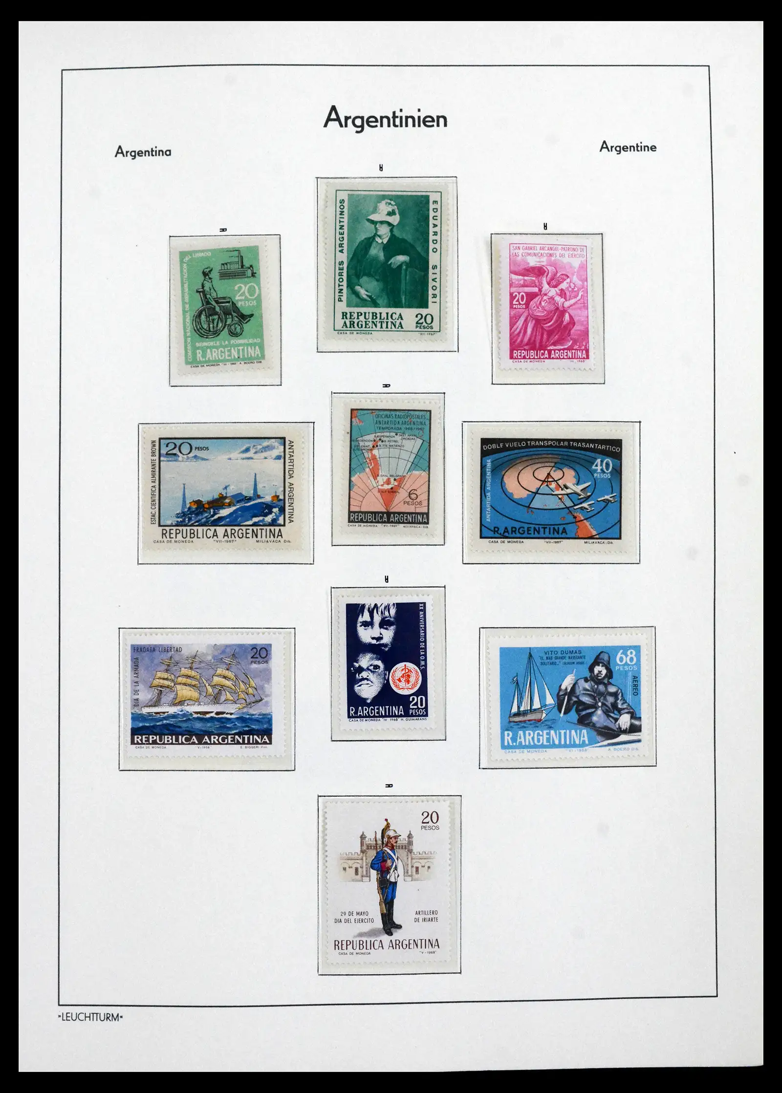 41718 0058 - Stamp collection 41718 Argentina 1935-1983.