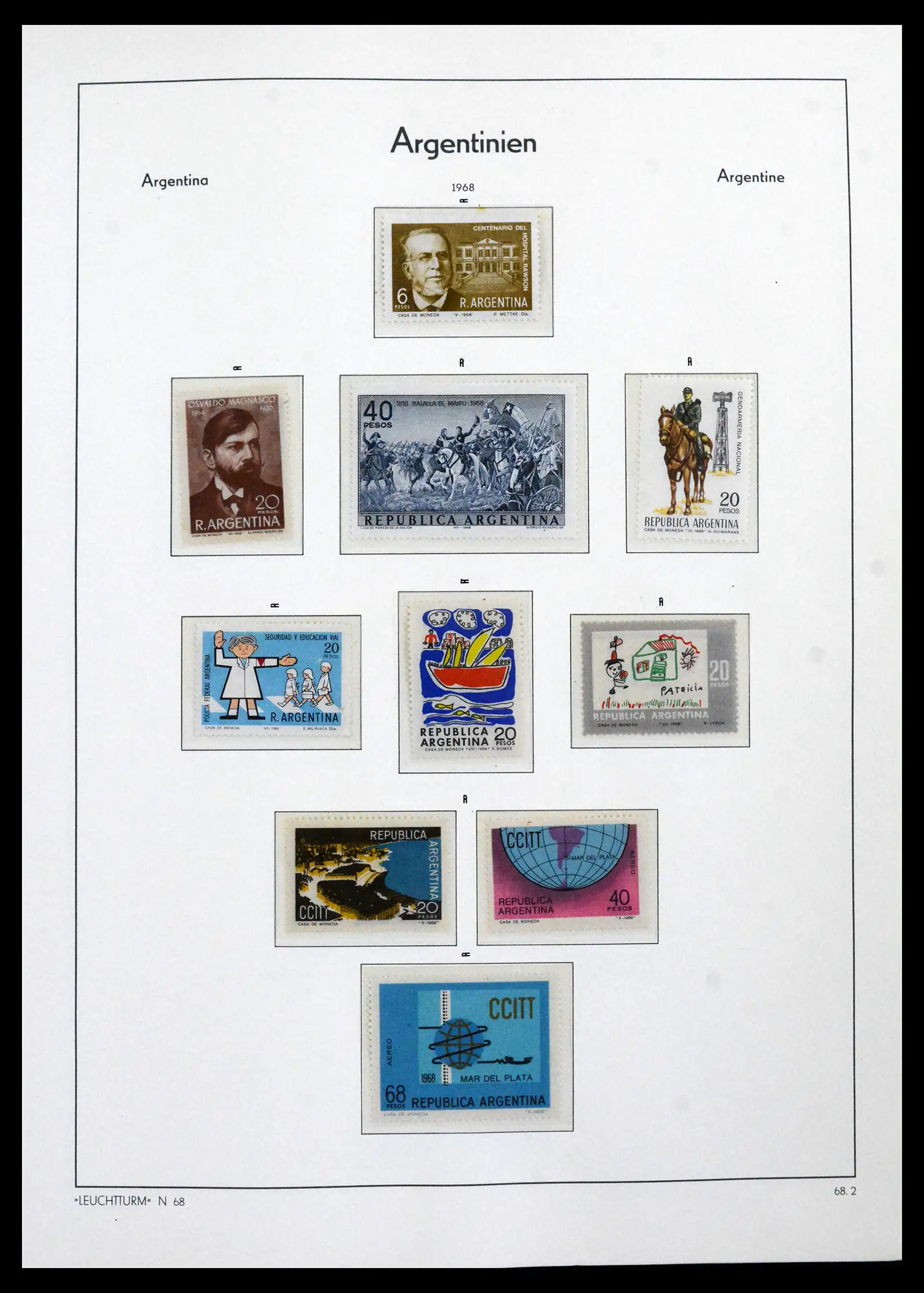 41718 0059 - Stamp collection 41718 Argentina 1935-1983.