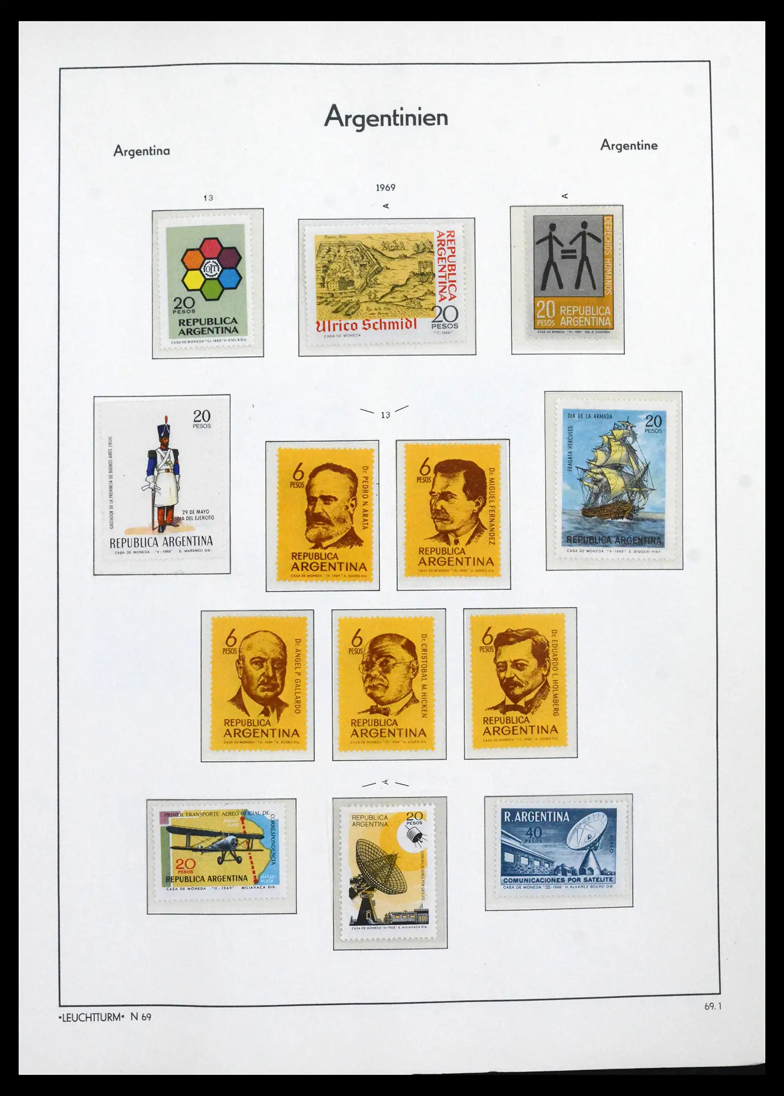 41718 0063 - Stamp collection 41718 Argentina 1935-1983.