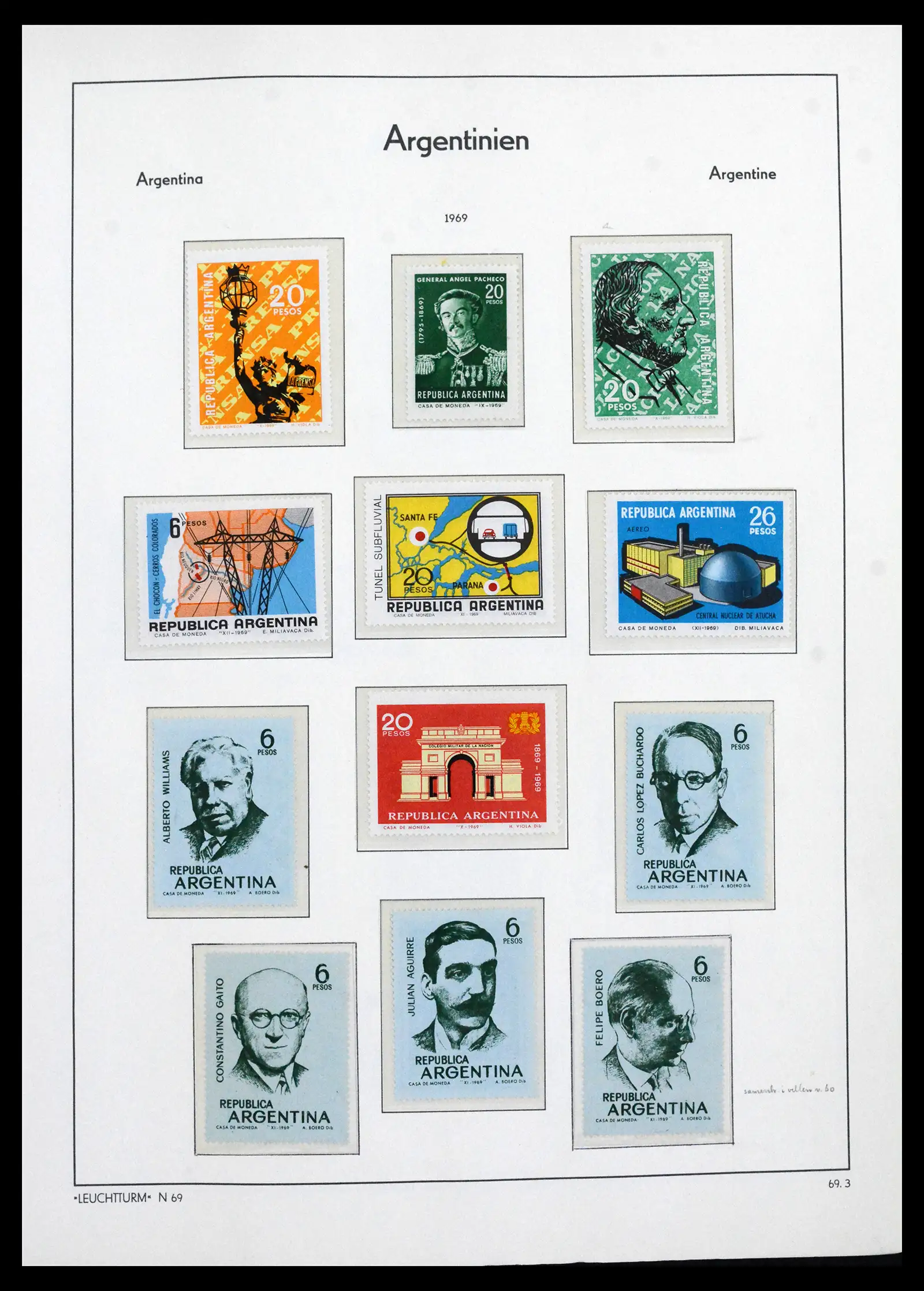 41718 0065 - Stamp collection 41718 Argentina 1935-1983.