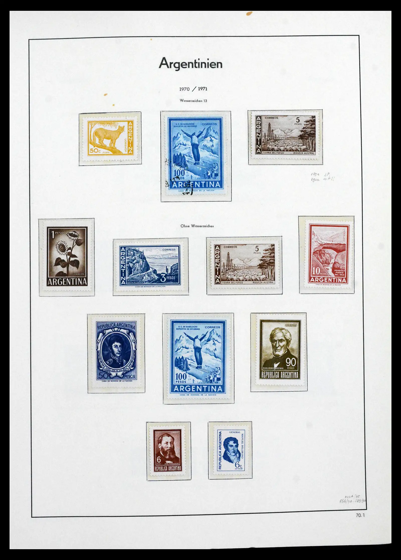 41718 0066 - Stamp collection 41718 Argentina 1935-1983.