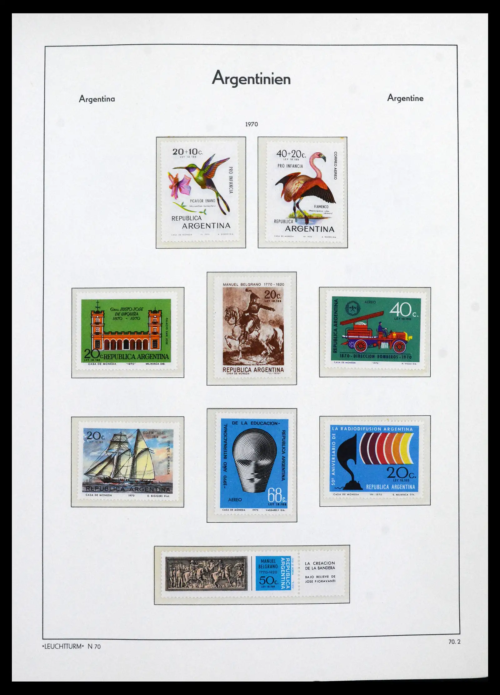 41718 0067 - Stamp collection 41718 Argentina 1935-1983.