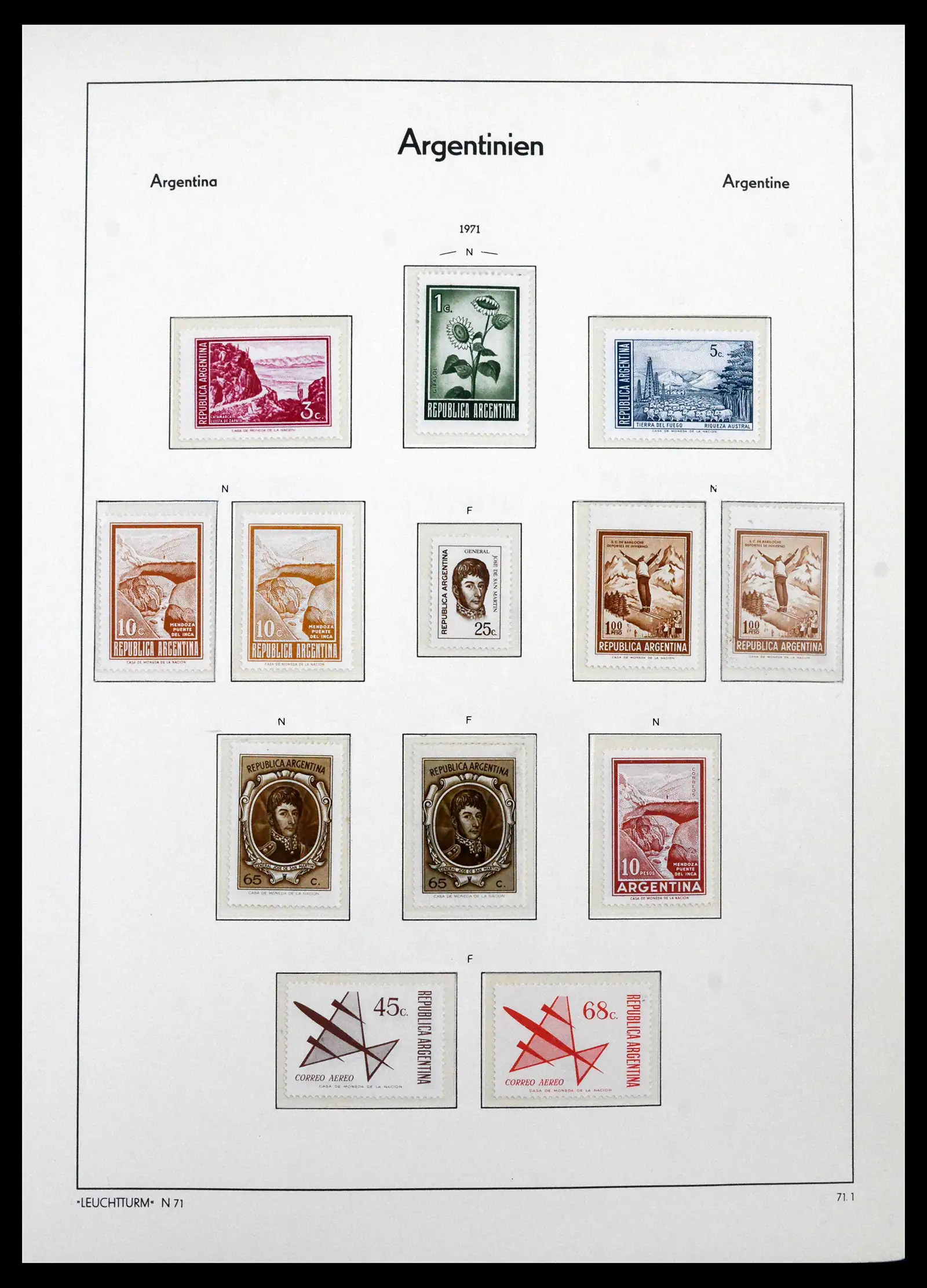 41718 0069 - Stamp collection 41718 Argentina 1935-1983.