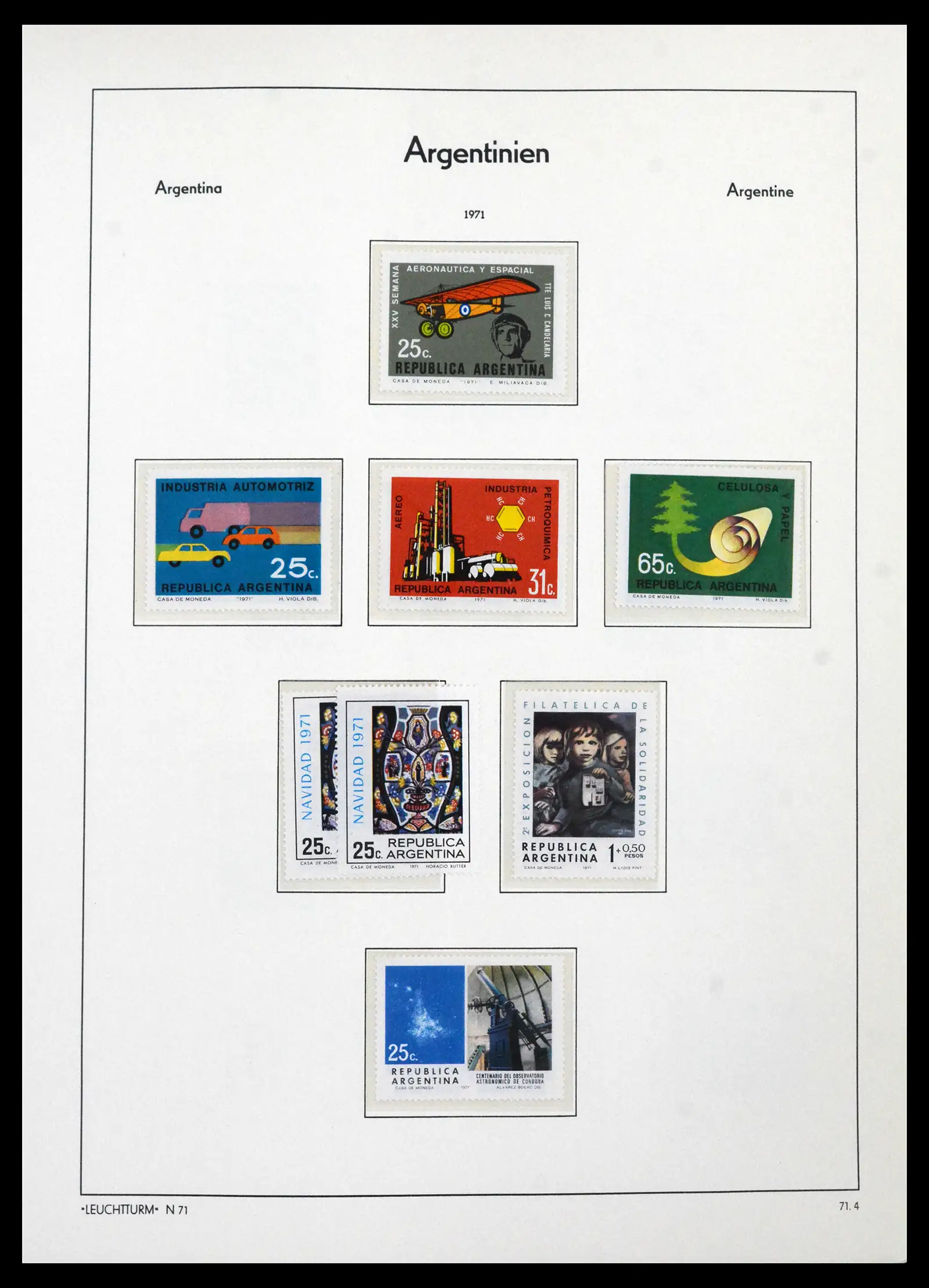 41718 0072 - Stamp collection 41718 Argentina 1935-1983.