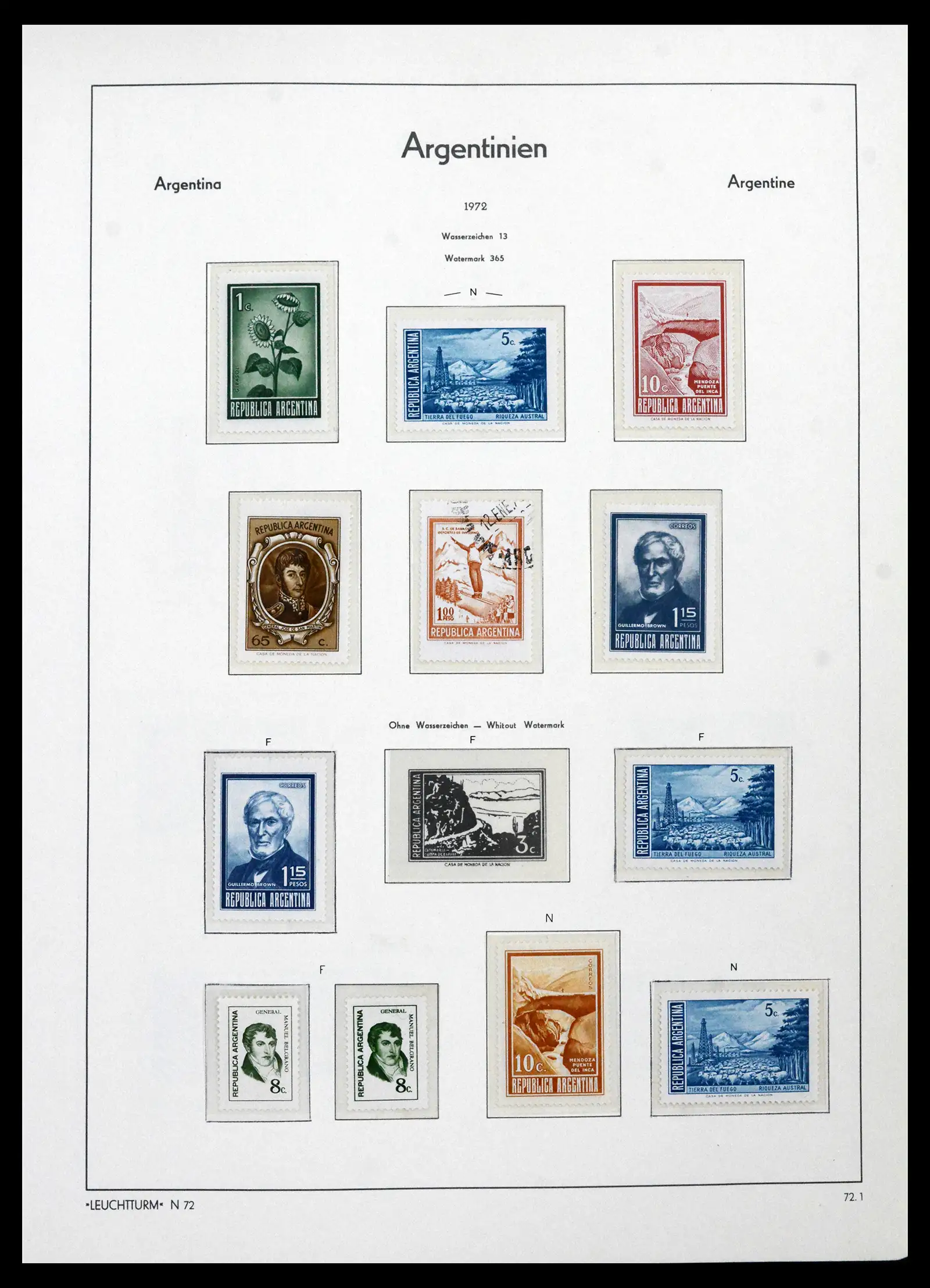 41718 0073 - Stamp collection 41718 Argentina 1935-1983.