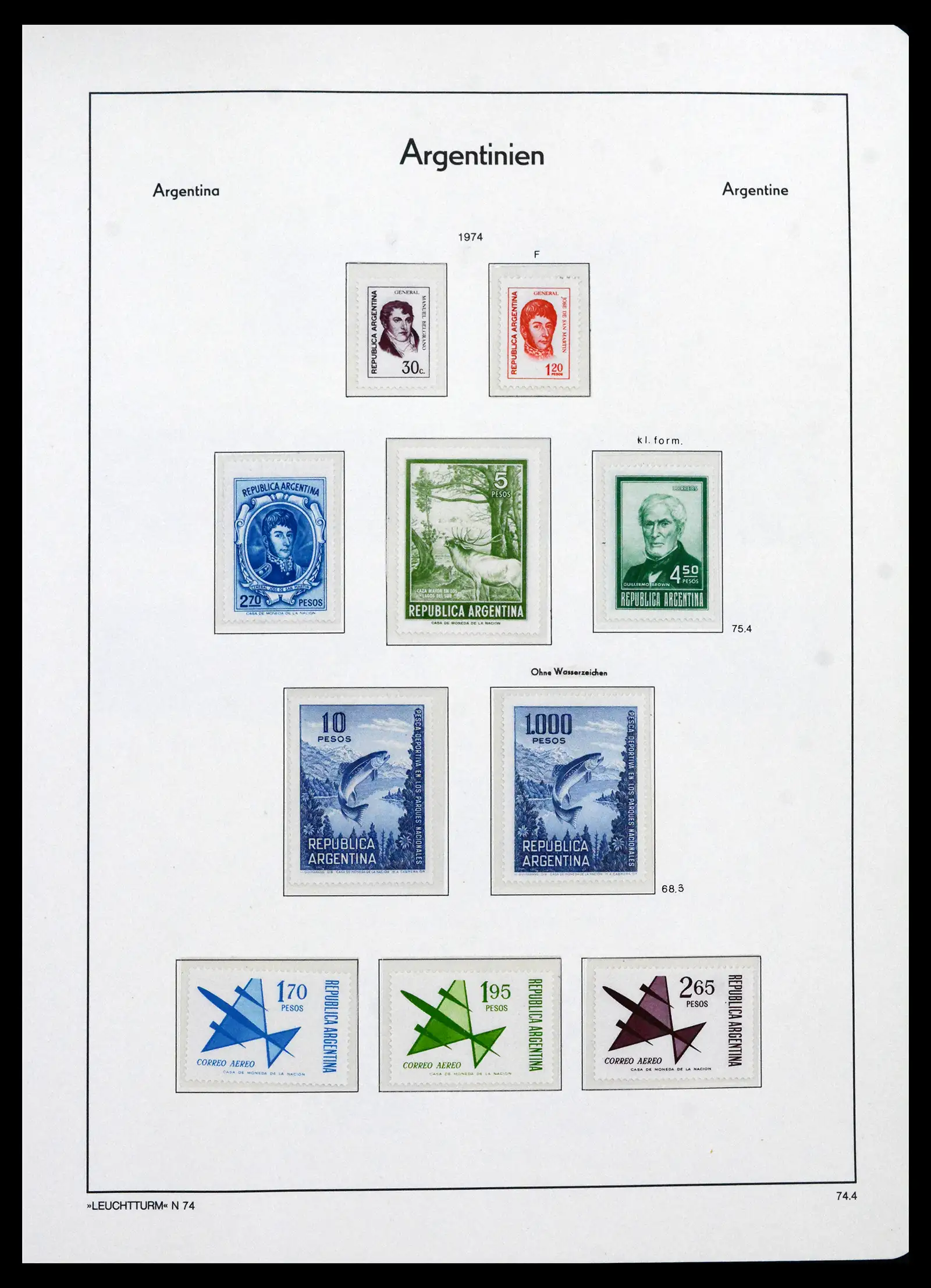 41718 0082 - Stamp collection 41718 Argentina 1935-1983.