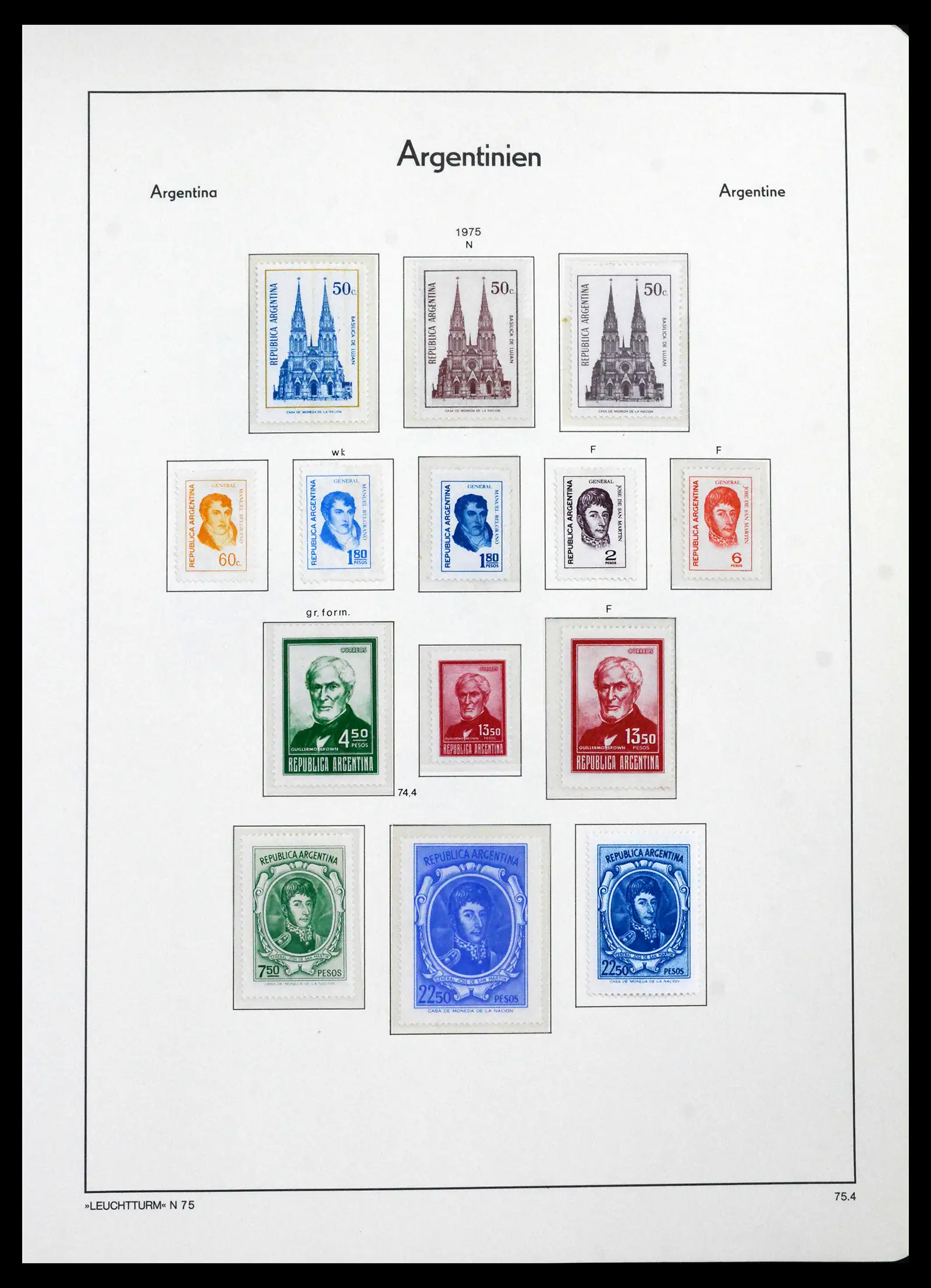 41718 0086 - Stamp collection 41718 Argentina 1935-1983.