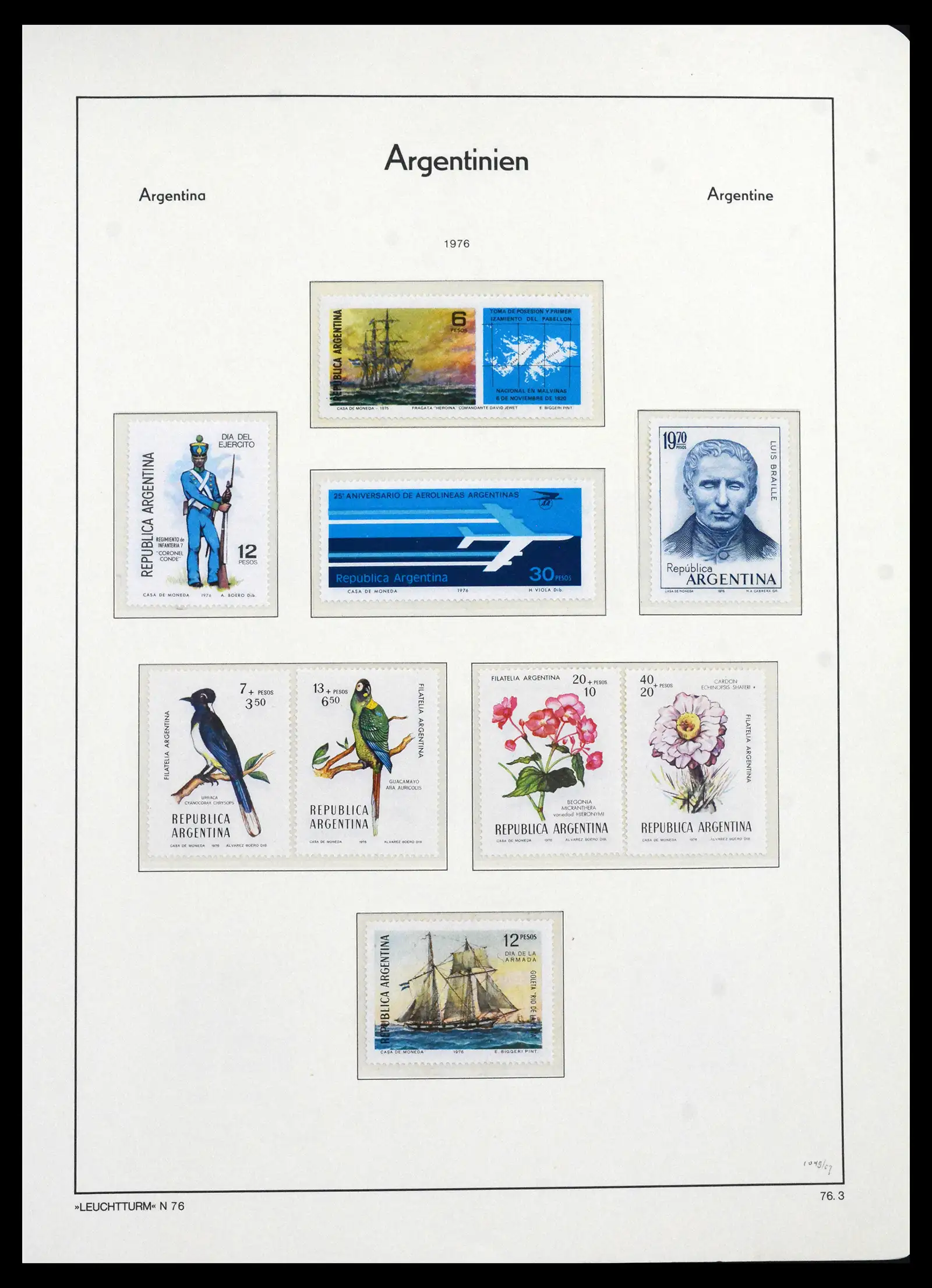 41718 0090 - Stamp collection 41718 Argentina 1935-1983.