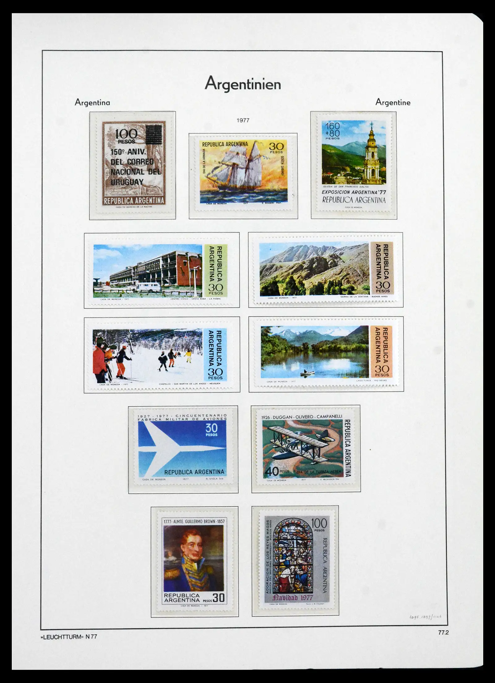 41718 0093 - Stamp collection 41718 Argentina 1935-1983.