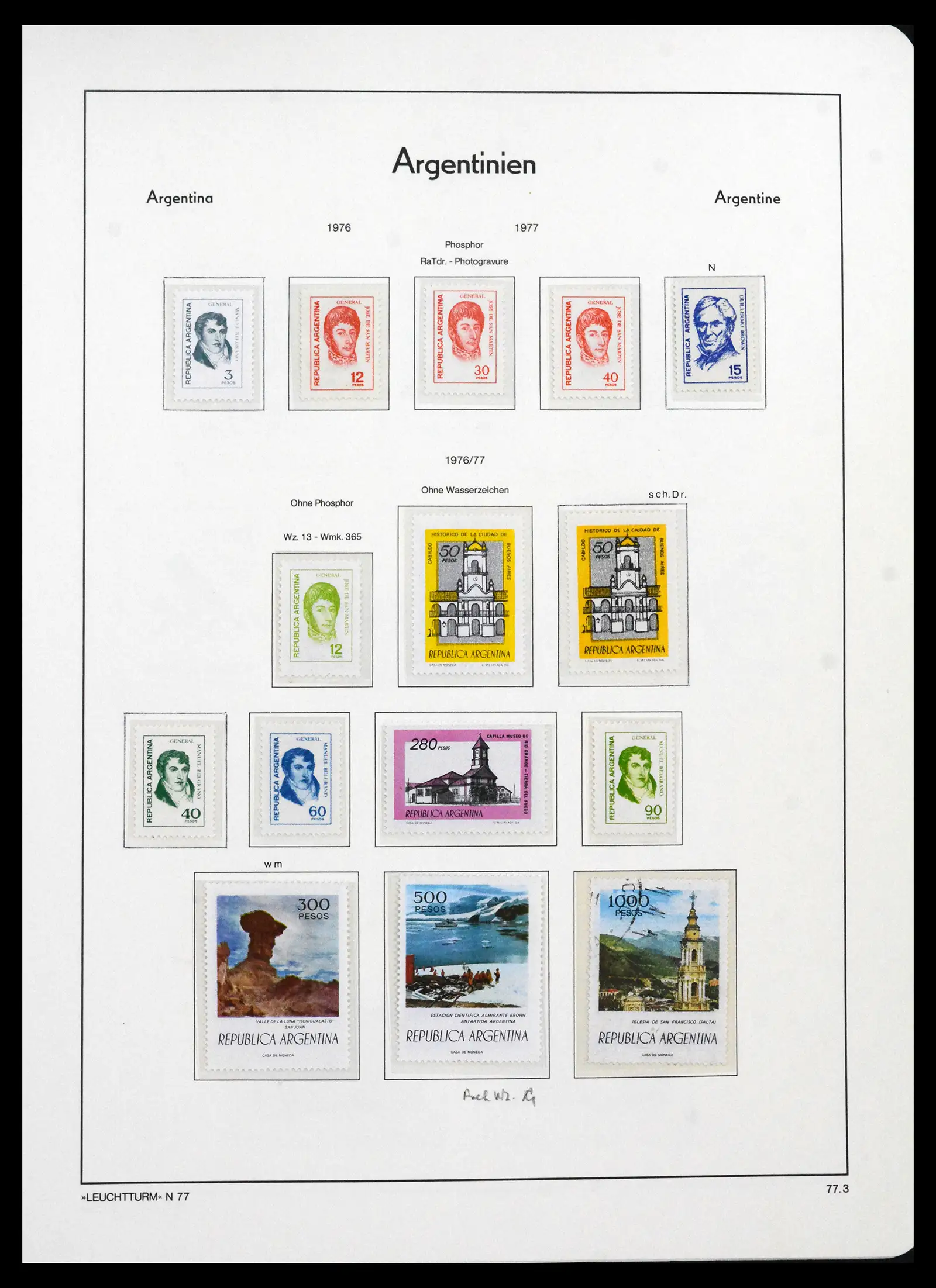 41718 0095 - Stamp collection 41718 Argentina 1935-1983.