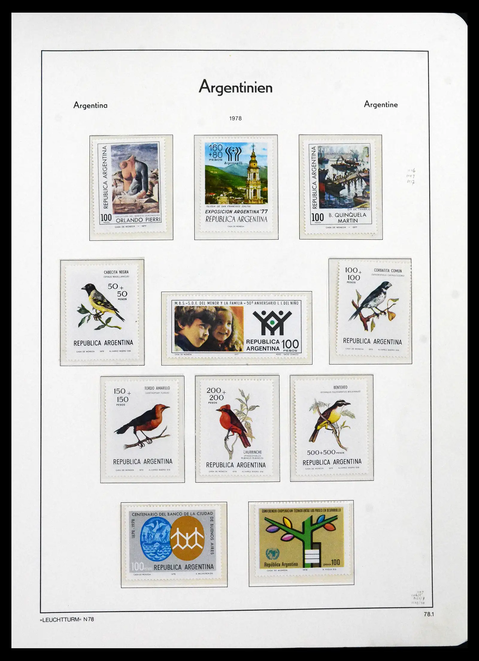 41718 0096 - Stamp collection 41718 Argentina 1935-1983.