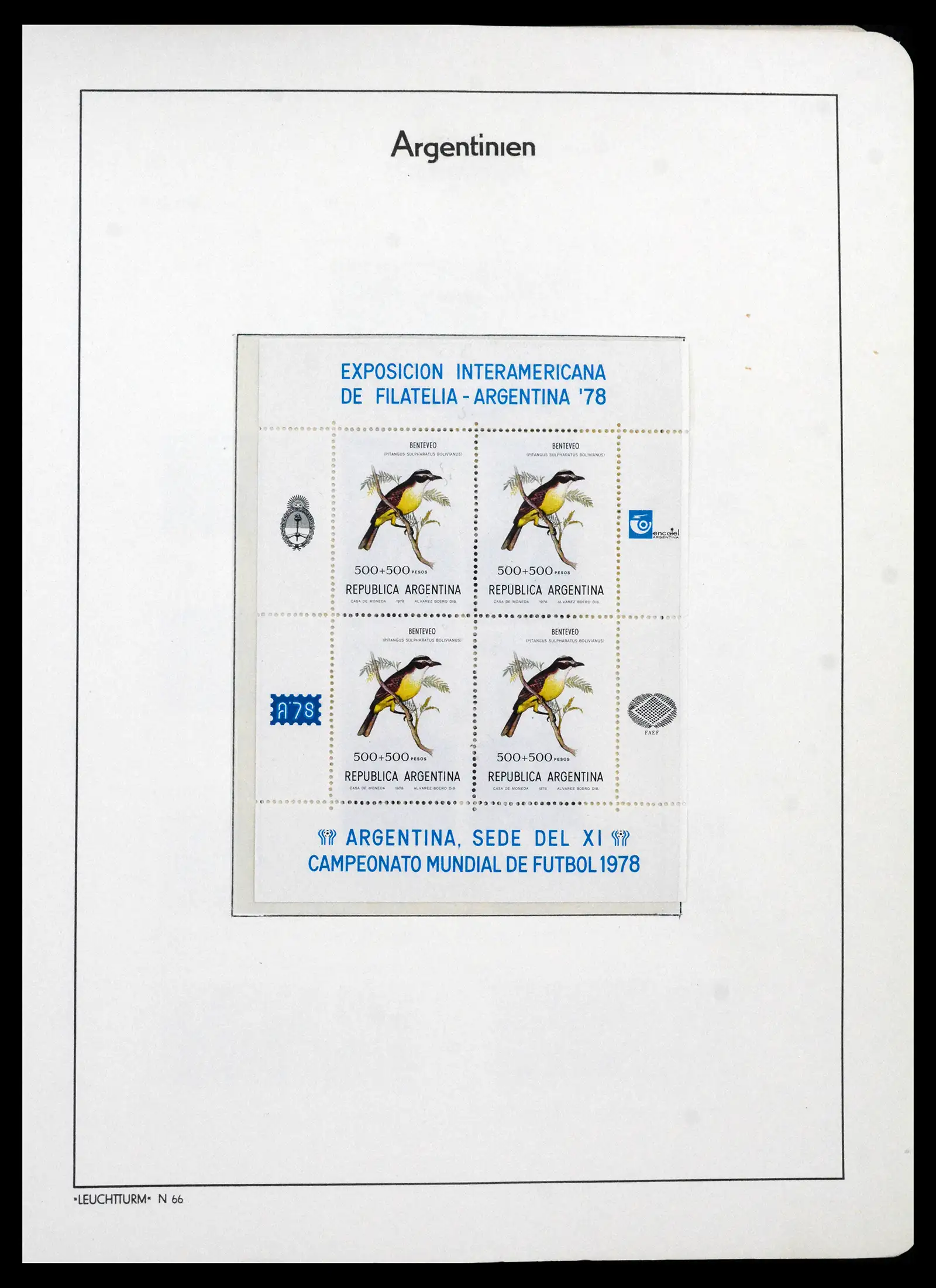 41718 0100 - Stamp collection 41718 Argentina 1935-1983.