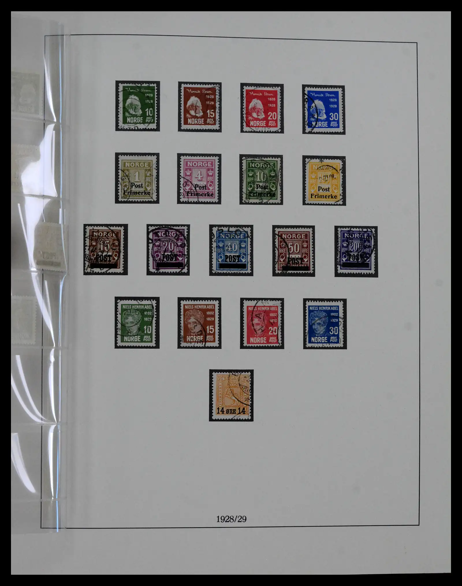 41719 0013 - Stamp collection 41719 Norway 1855-1998.