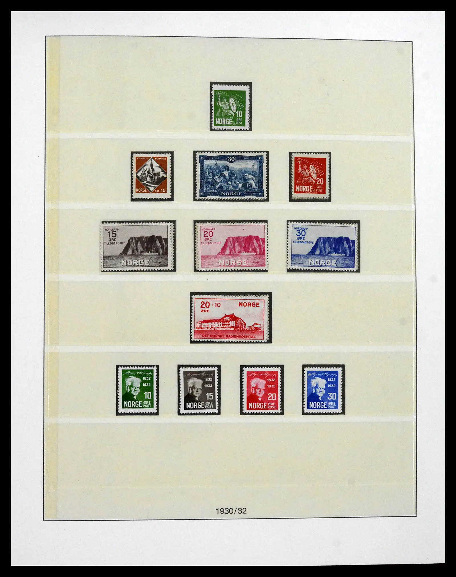 41719 0014 - Stamp collection 41719 Norway 1855-1998.