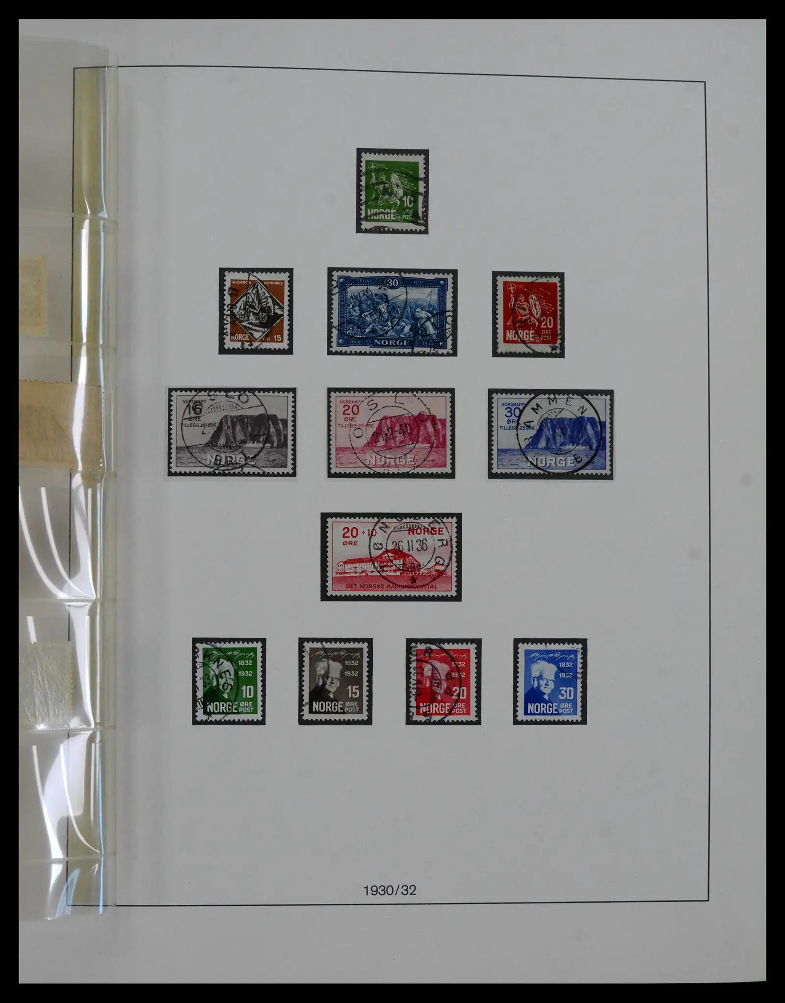 41719 0015 - Stamp collection 41719 Norway 1855-1998.