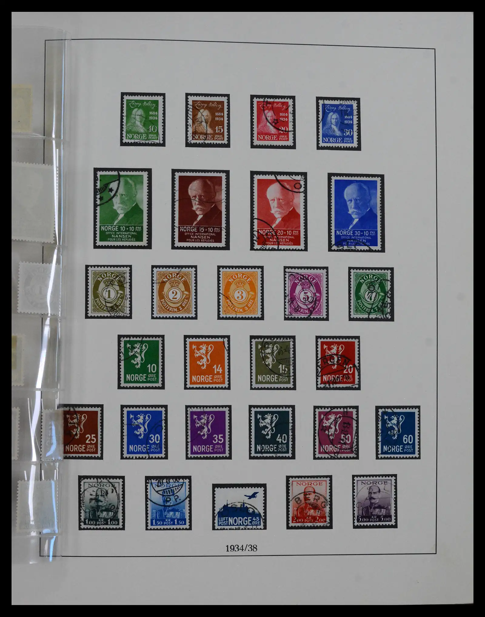 41719 0017 - Stamp collection 41719 Norway 1855-1998.