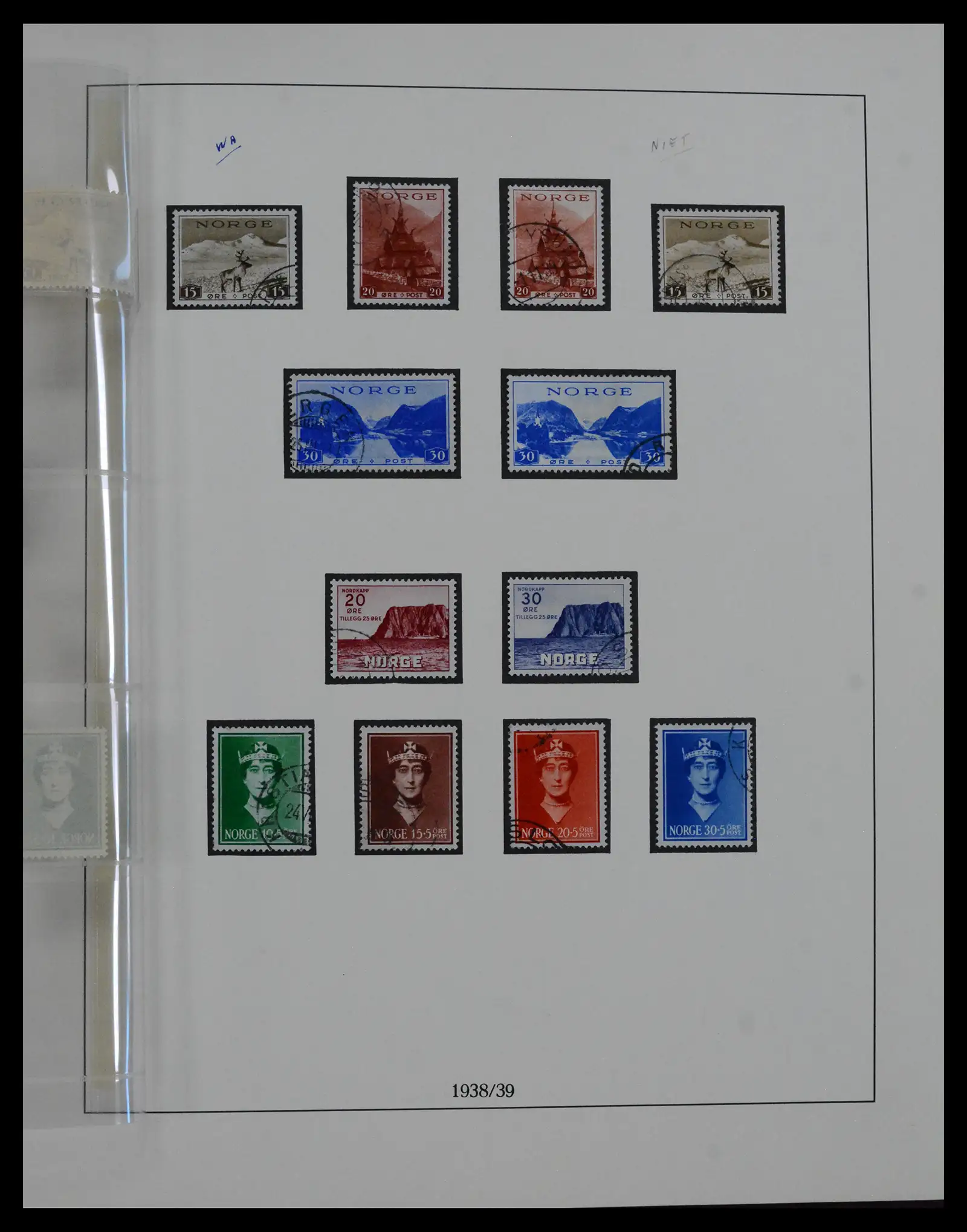 41719 0019 - Stamp collection 41719 Norway 1855-1998.